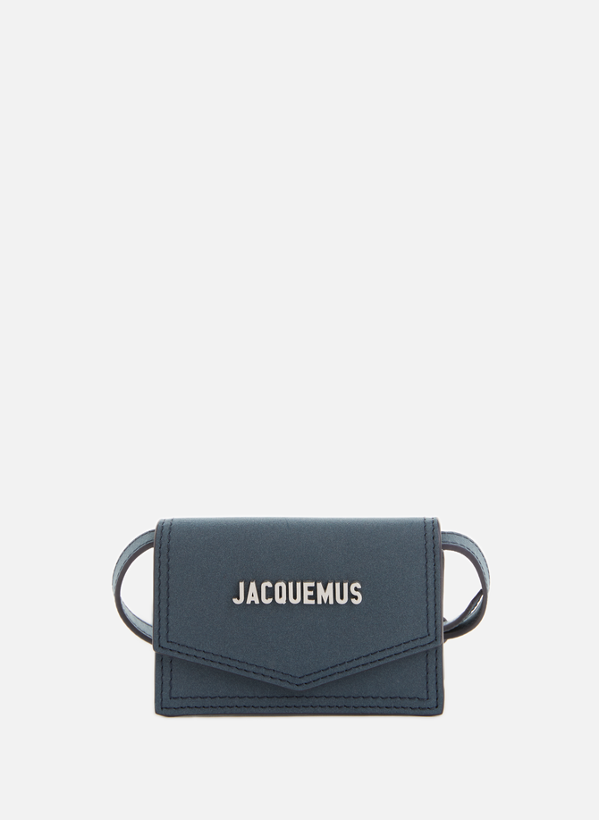Le Porte Azur leather card holder JACQUEMUS