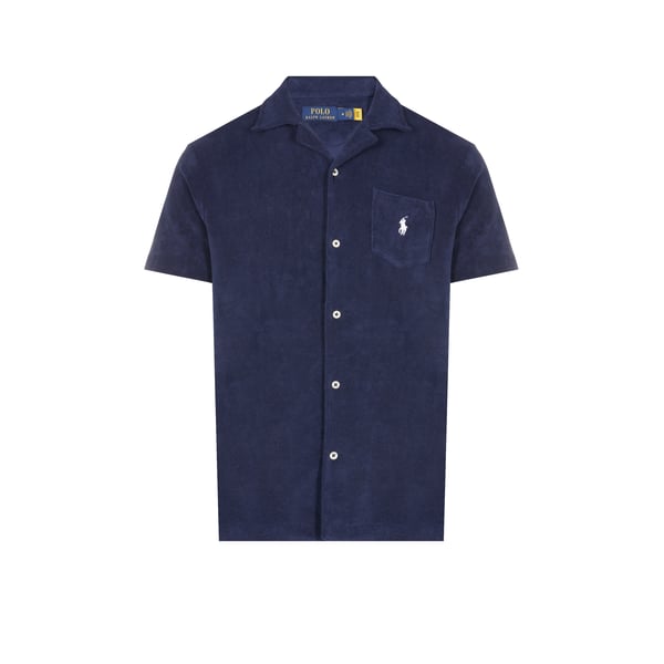 Chemise manches courtes en tissu éponge