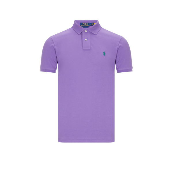 Polo Ralph Lauren Cotton Polo Shirt In Purple
