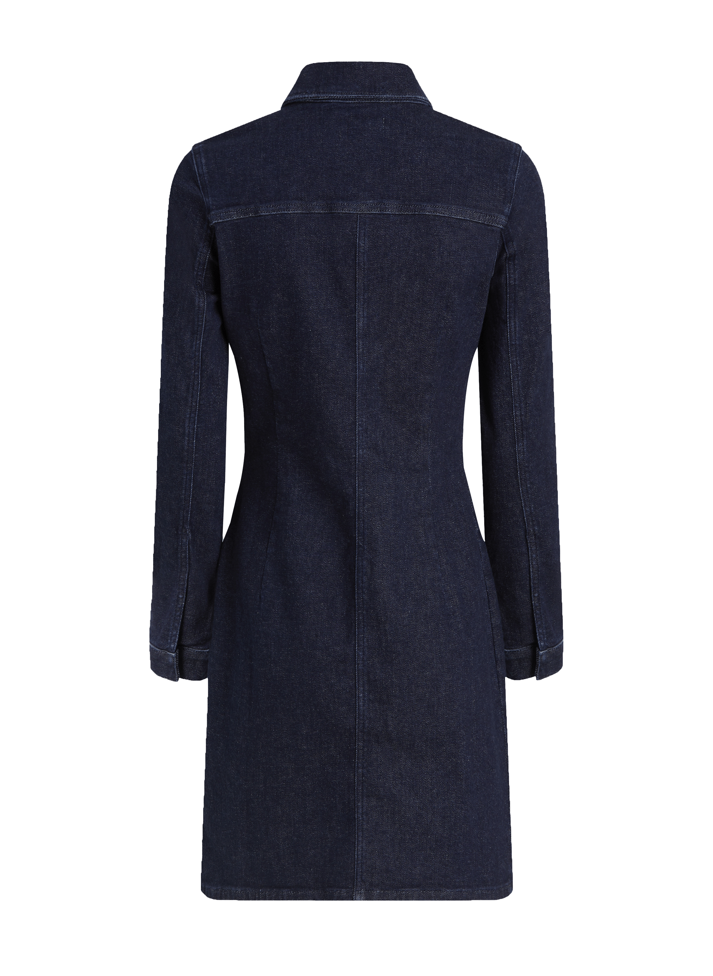 Robe chemise en jean CALVIN KLEIN Bleu