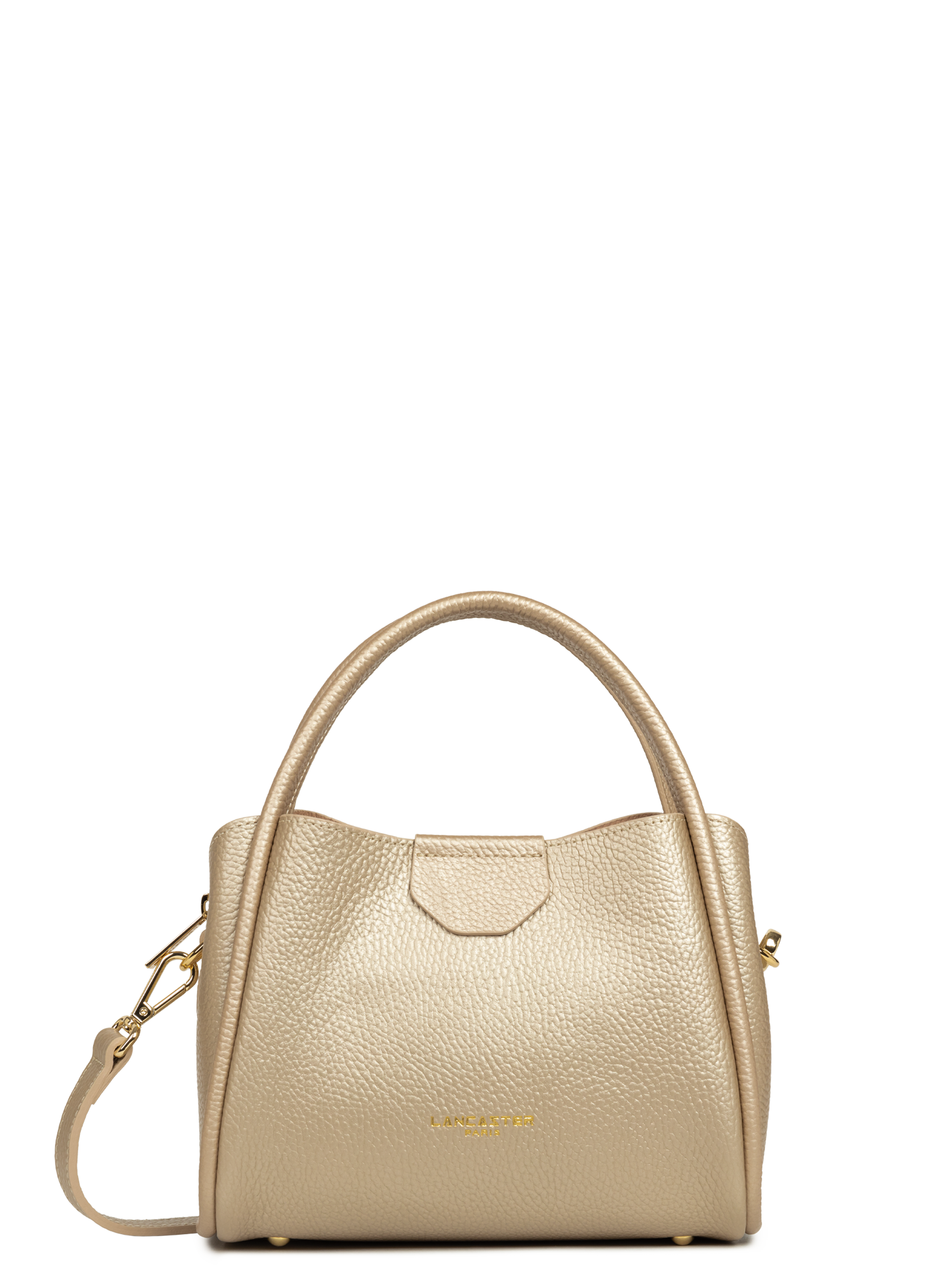 Petit sac à main - ida double  Champagne - in - nude