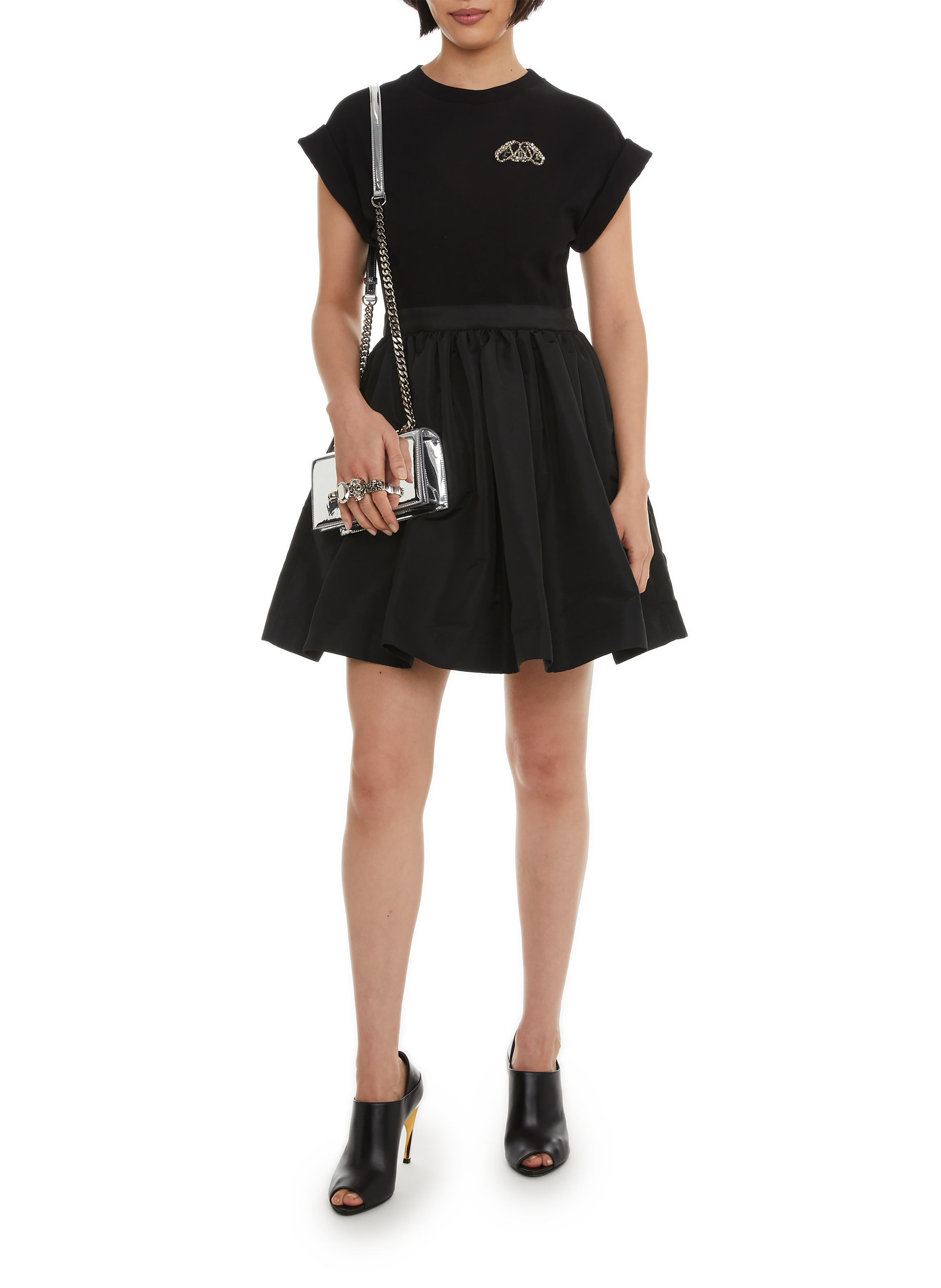 Leather ankle boots ALEXANDER MCQUEEN Black