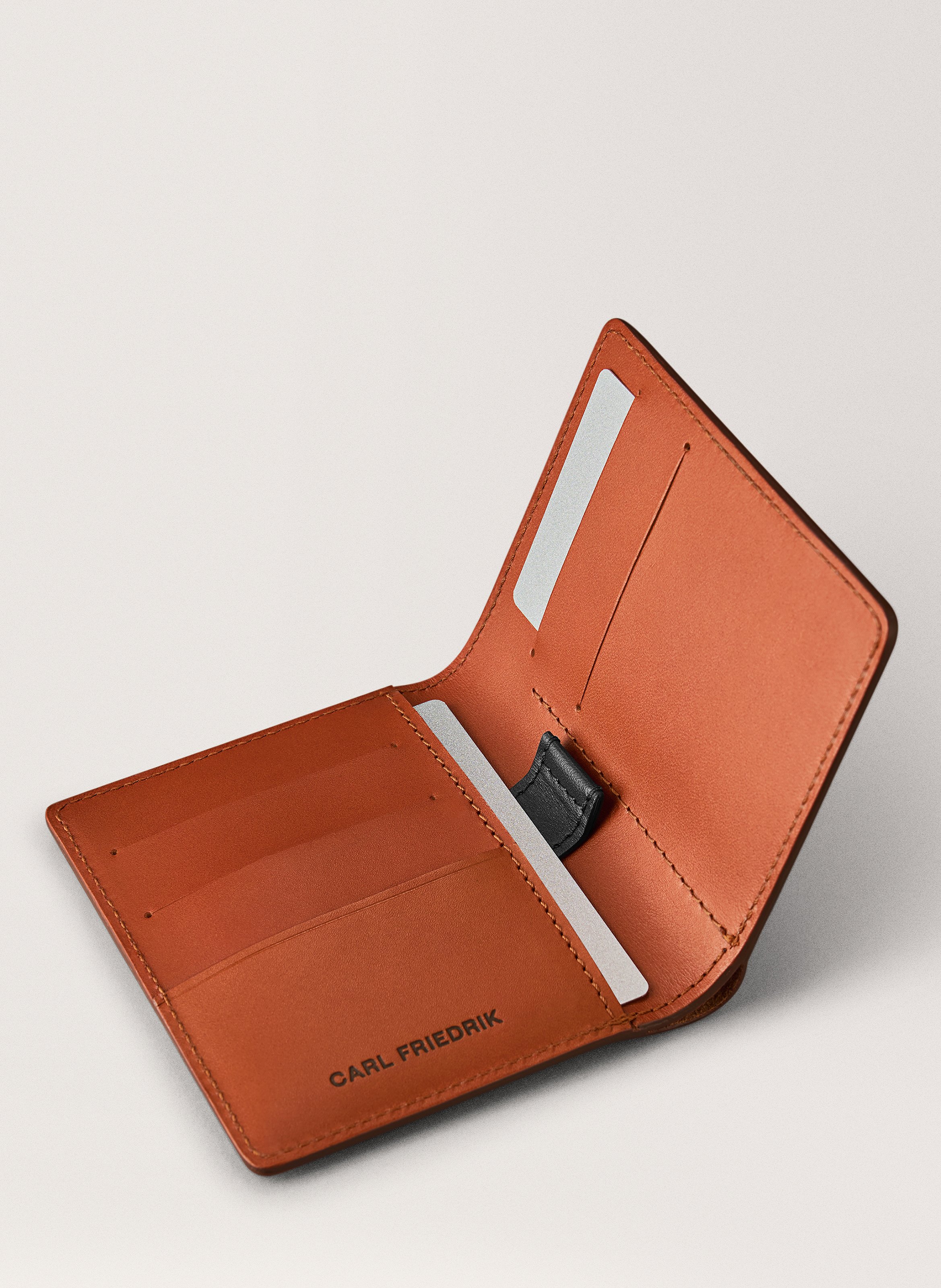 Portefeuille 'walden' en cuir vachetta Marron