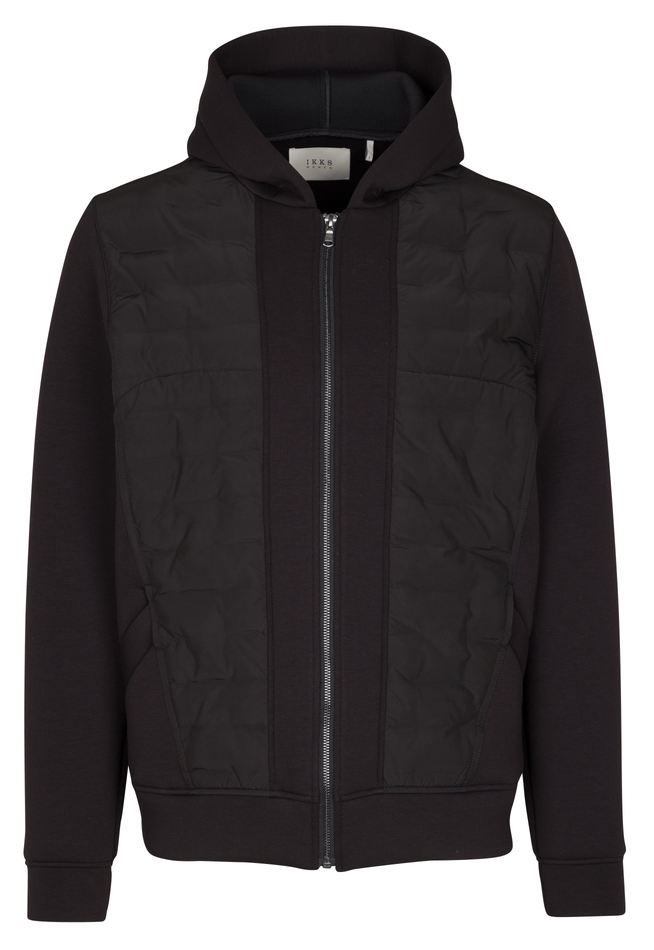 Blouson droit matelassé IKKS Noir