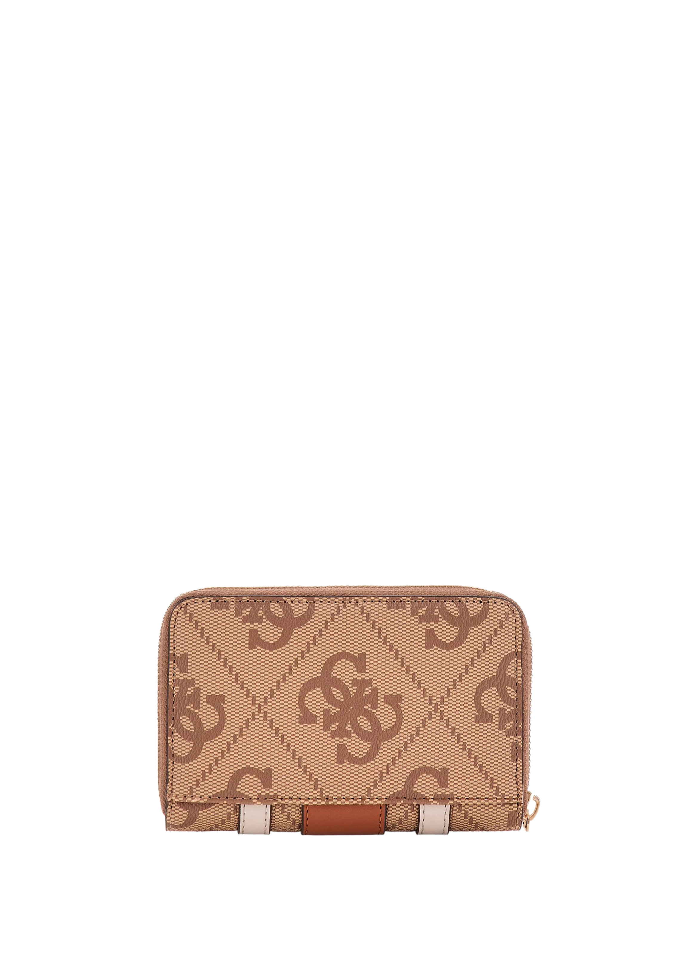 Monogrammed Erenia wallet GUESS Brown