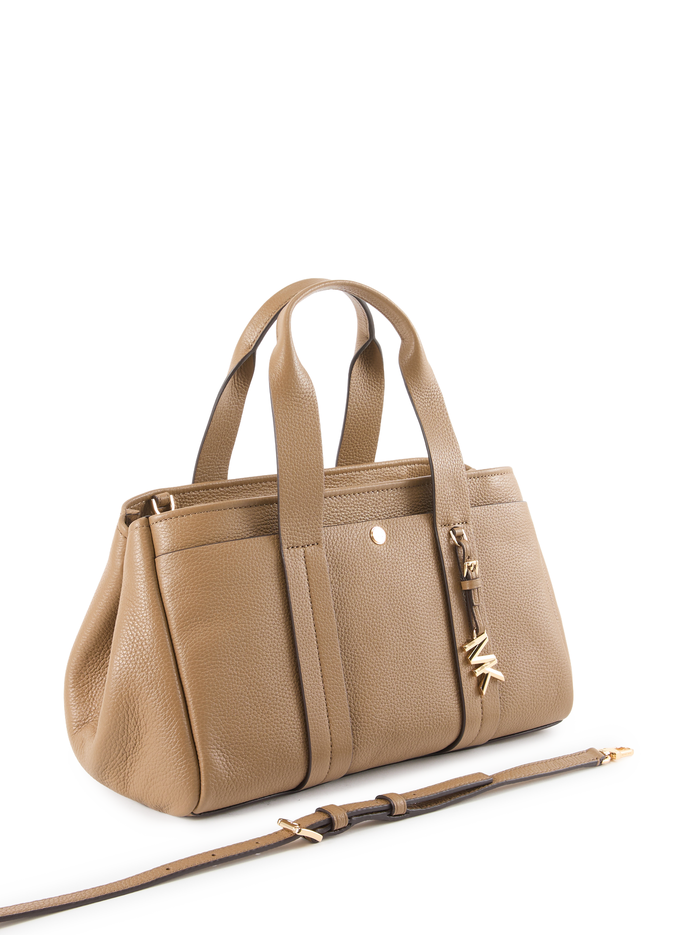 Sac à main Romee en cuir MICHAEL KORS Marron