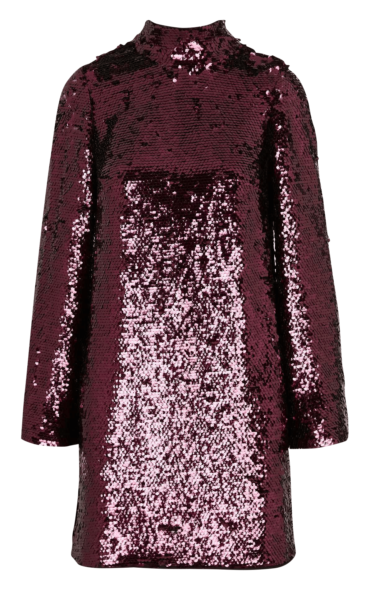 Robe courte à sequins IKKS Violet