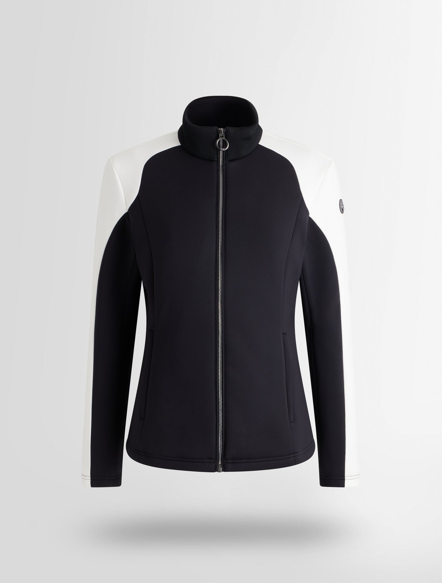 Veste technique ilam col montant coupe ajustée FUSALP Noir