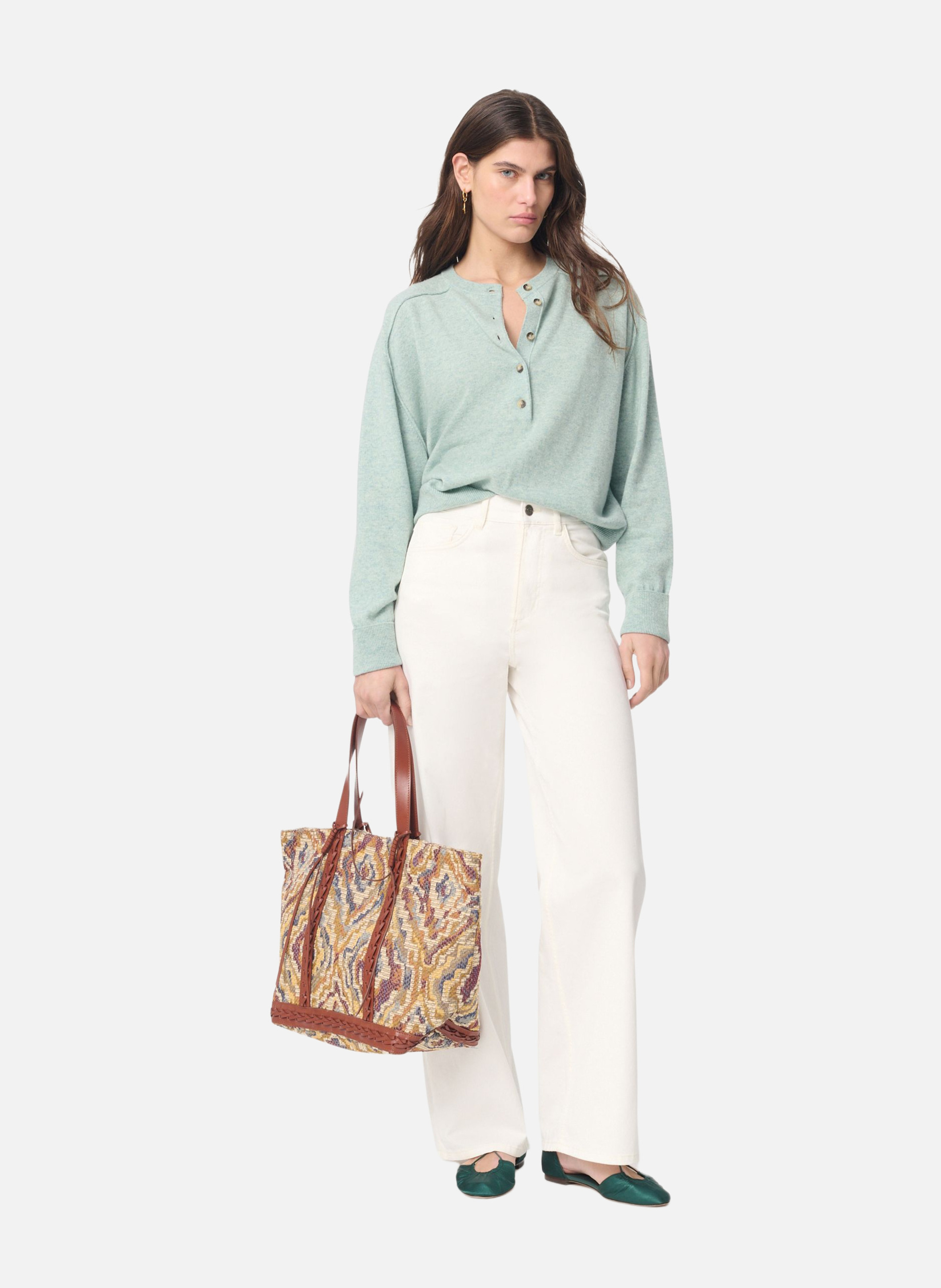 Pull guetty VANESSA BRUNO Vert