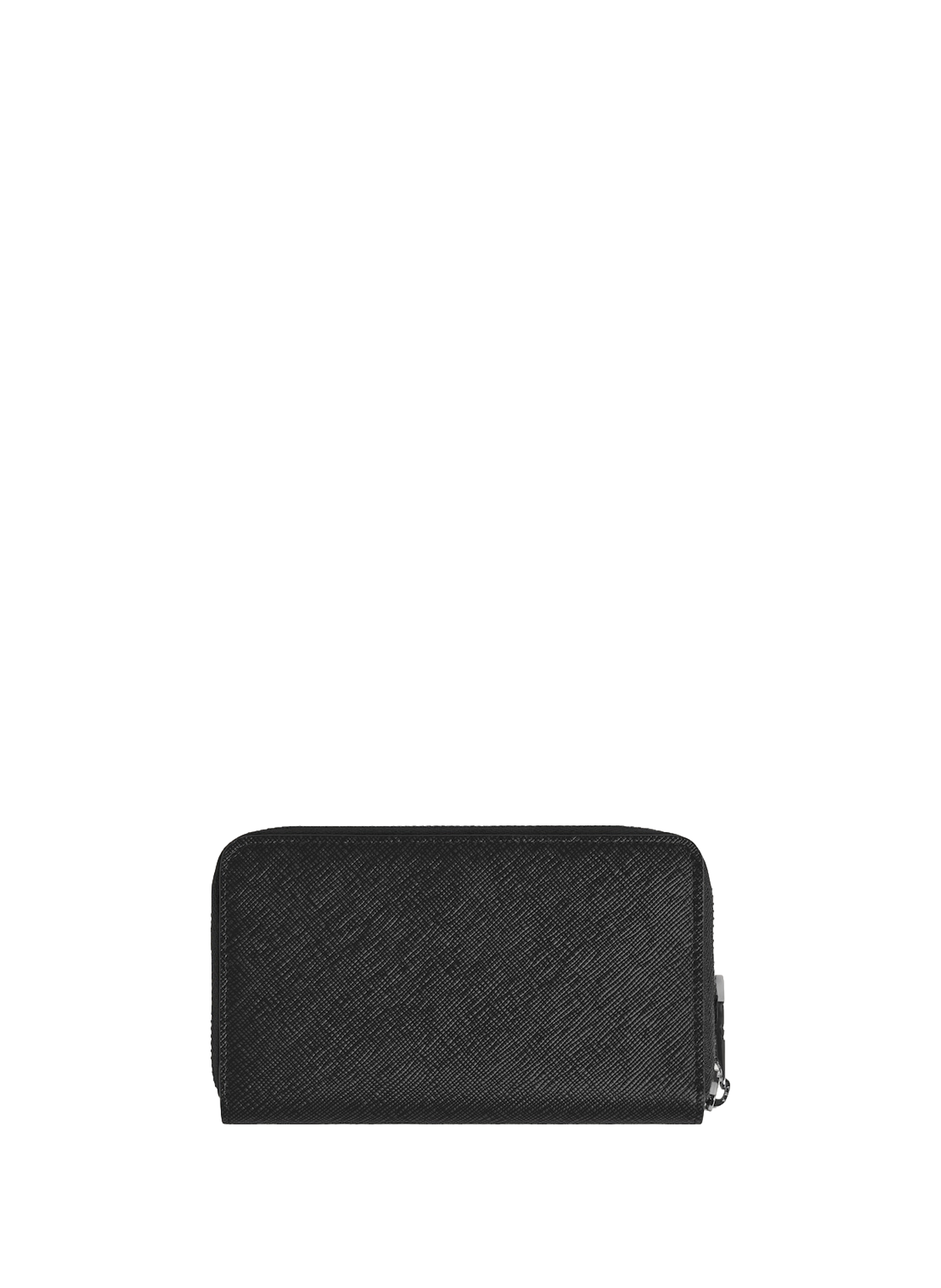 Textured leather wallet MONTBLANC Black