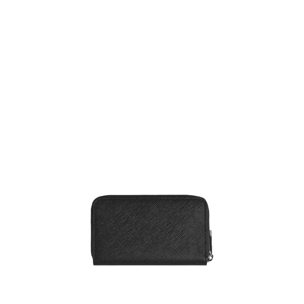 Portefeuille en cuir texturé