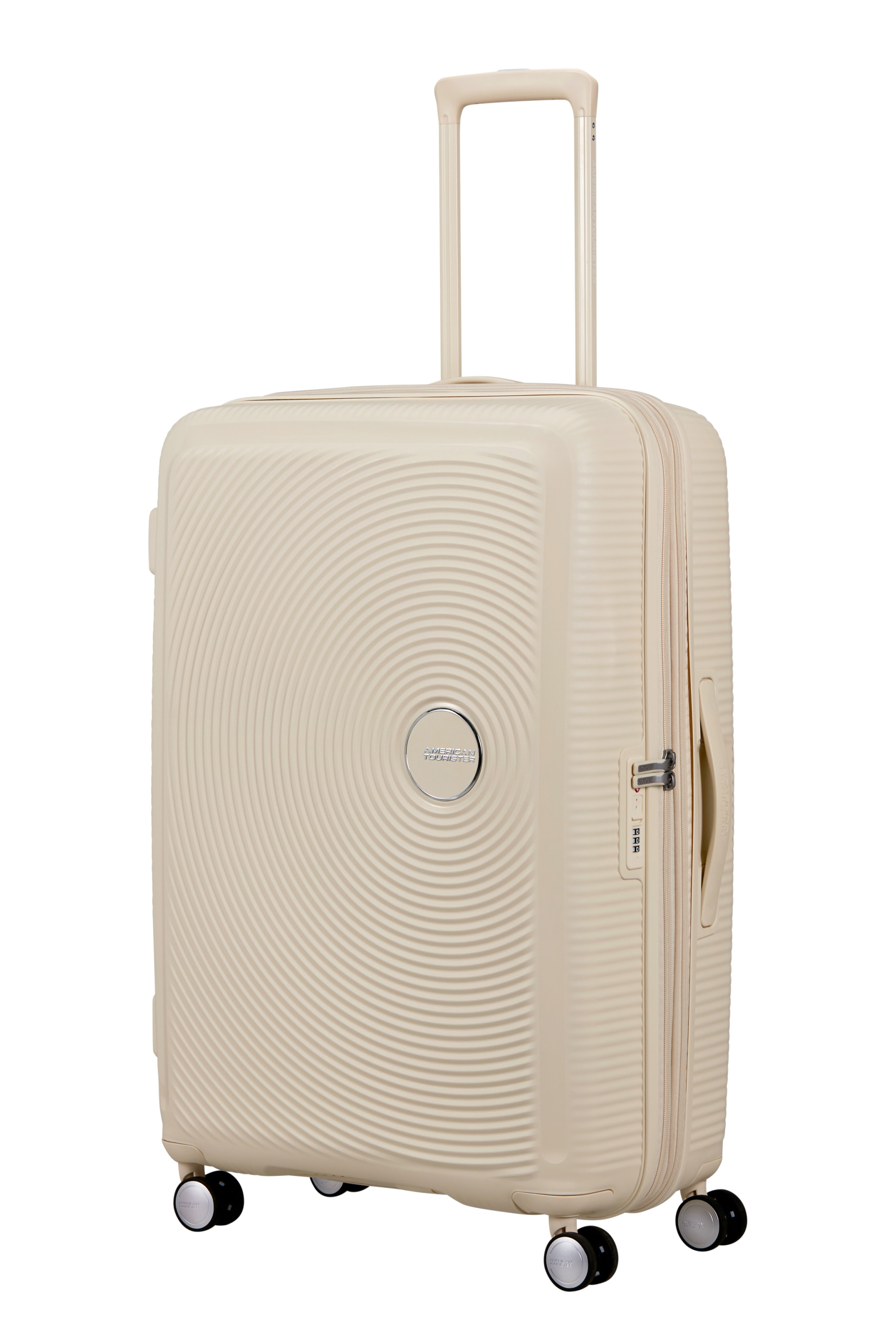 Soundbox valise 4 roues taille l AMERICAN TOURISTER Beige