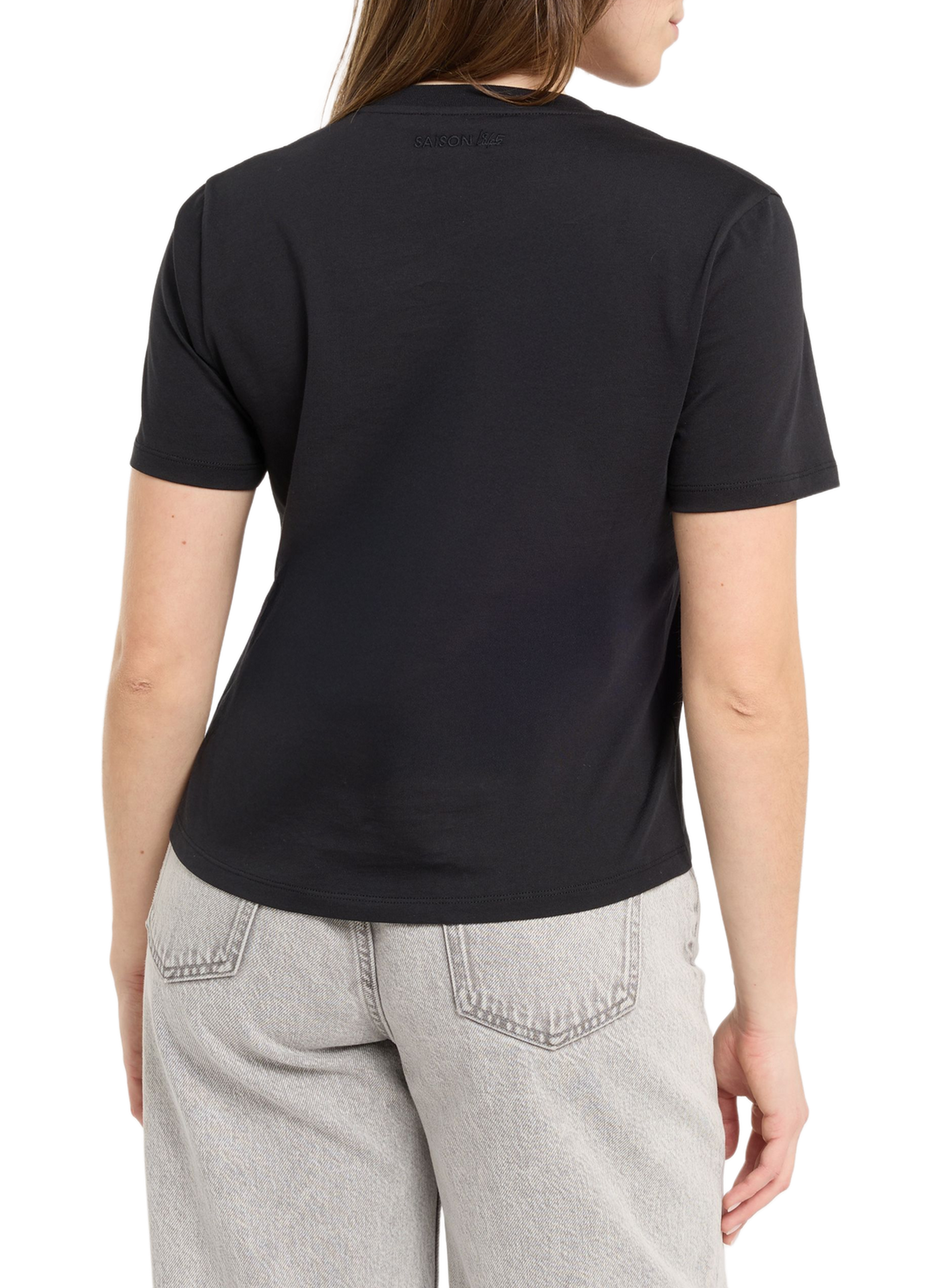 Short Acla cotton T-shirt SAISON 1865 Black