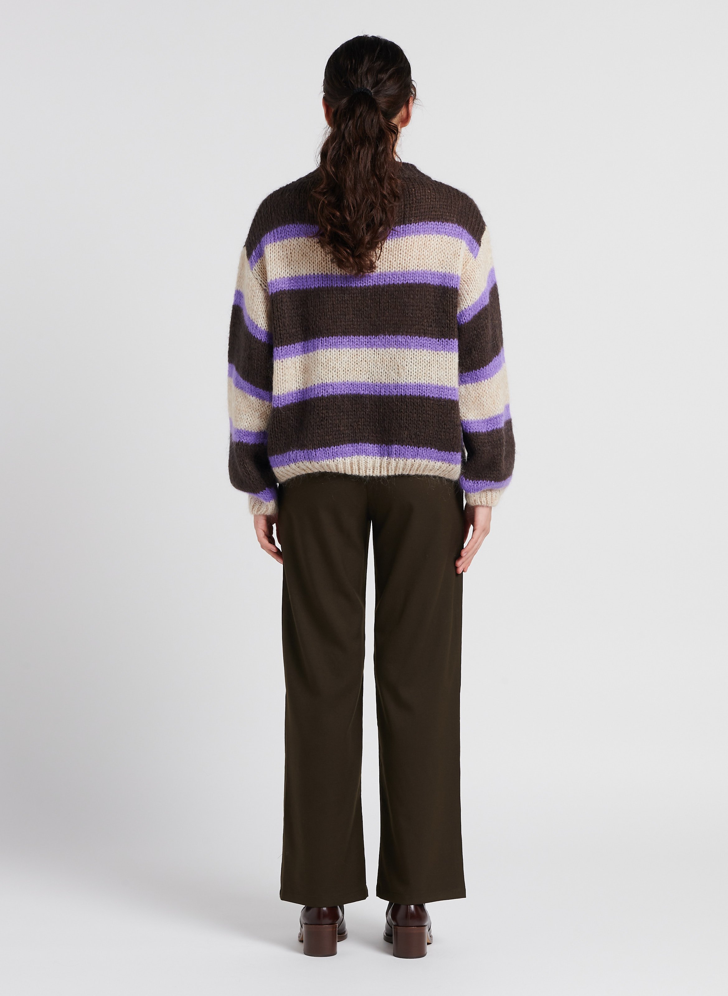 Bottines en cuir n°289 RIVECOUR Marron