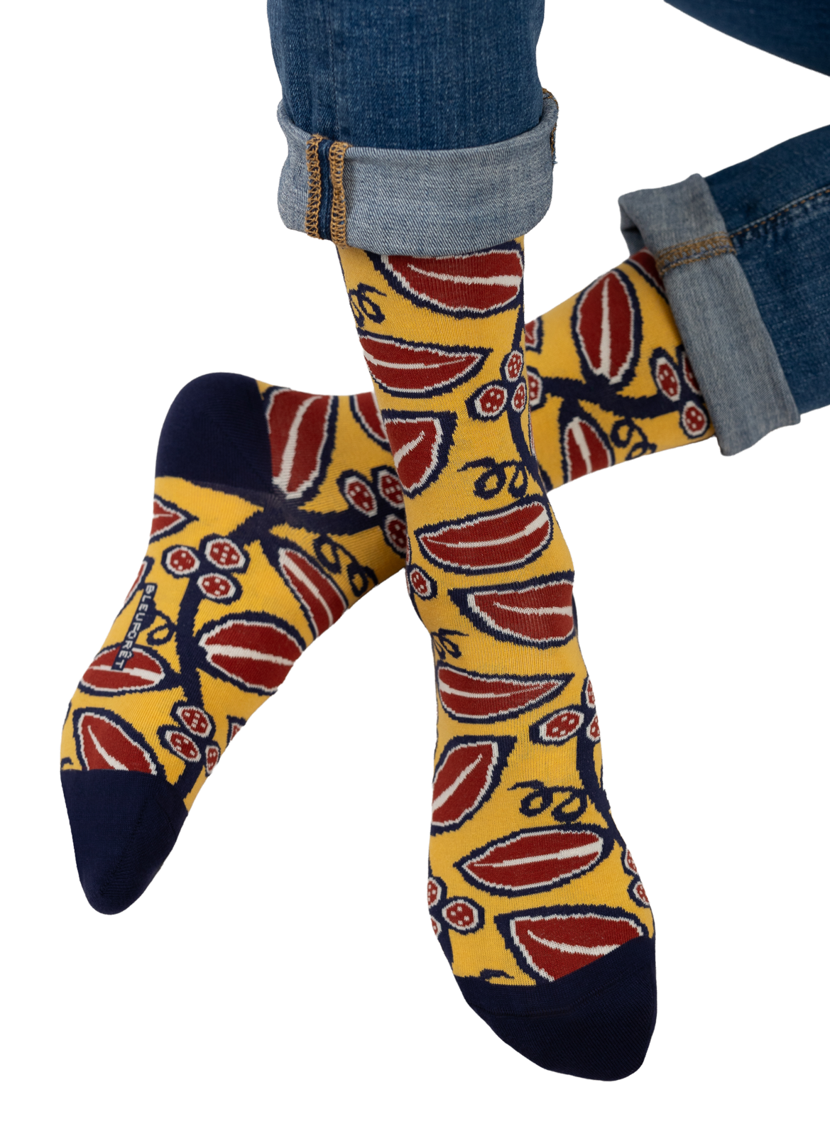 Mid-calf bean socks BLEUFORÊT Multicolour