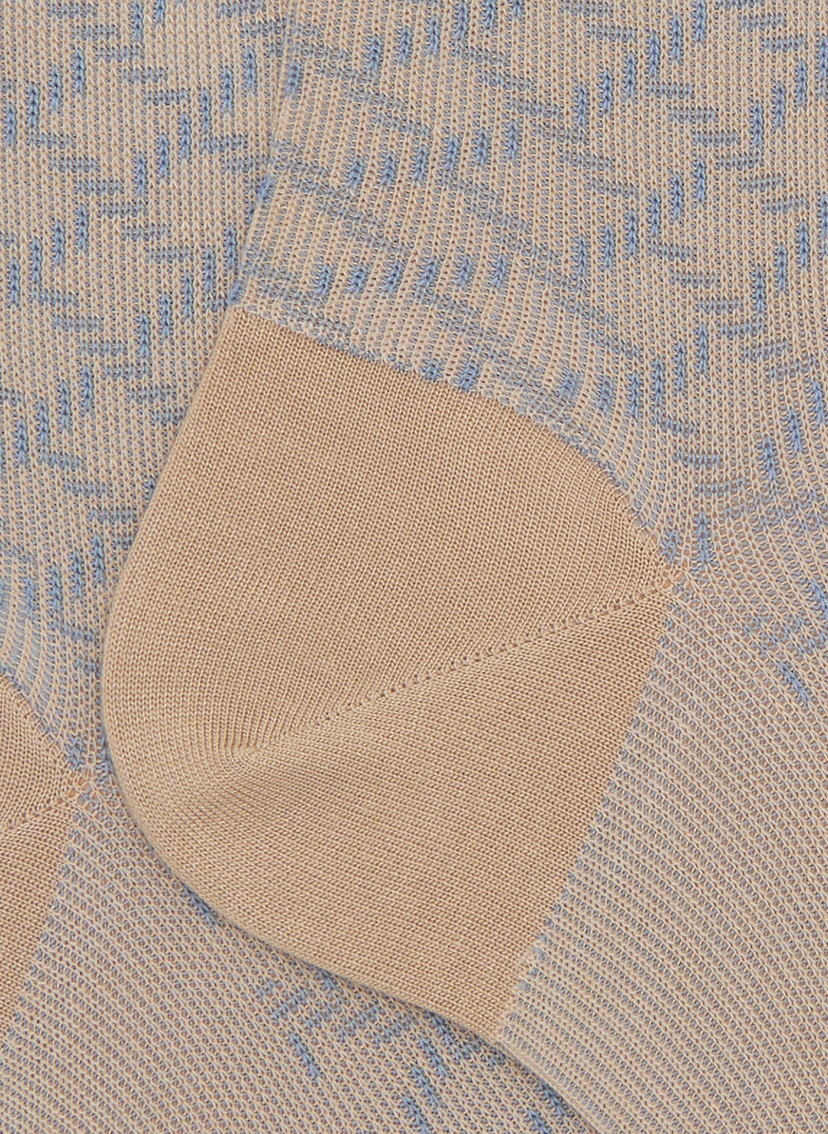 Mid-calf patterned socks DORÉ DORÉ Beige