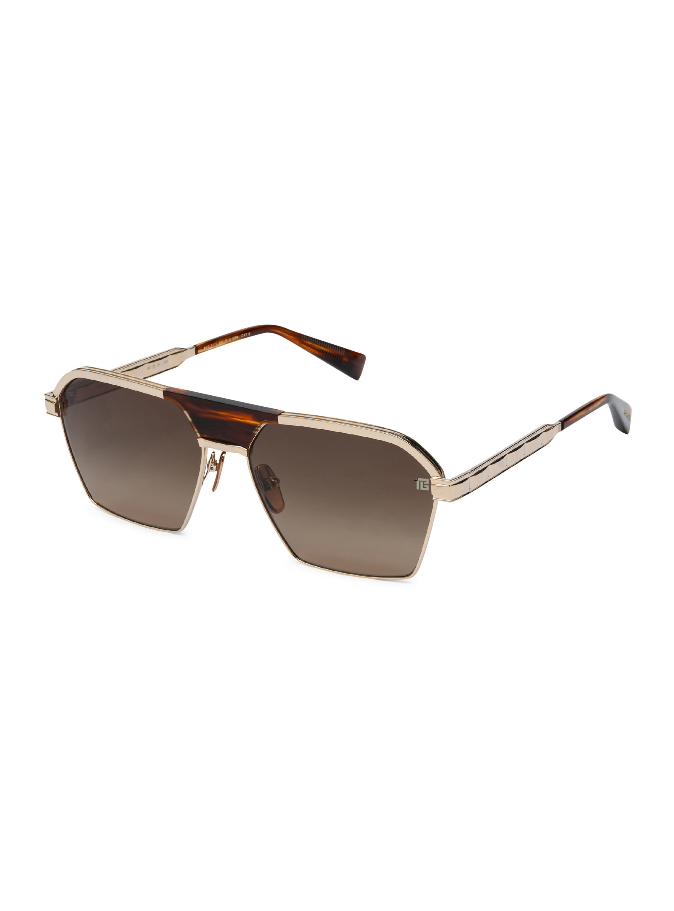 Lunettes de soleil sergeant BALMAIN Marron