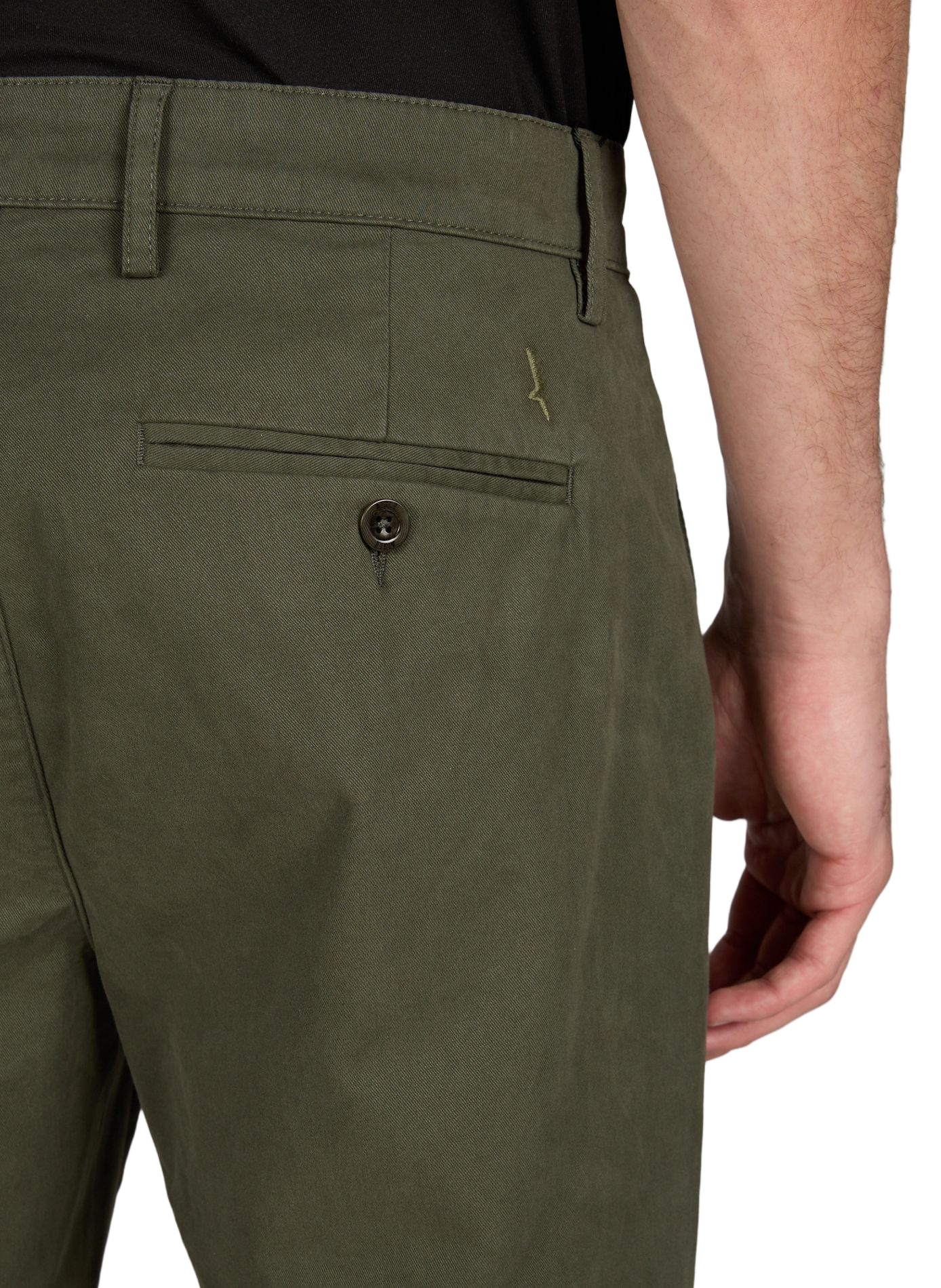 Cotton chino trousers AIGLE Khaki