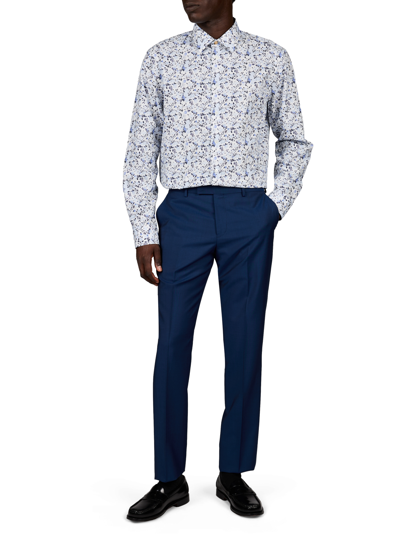 Camicia diritta stampata PAUL SMITH Bianco