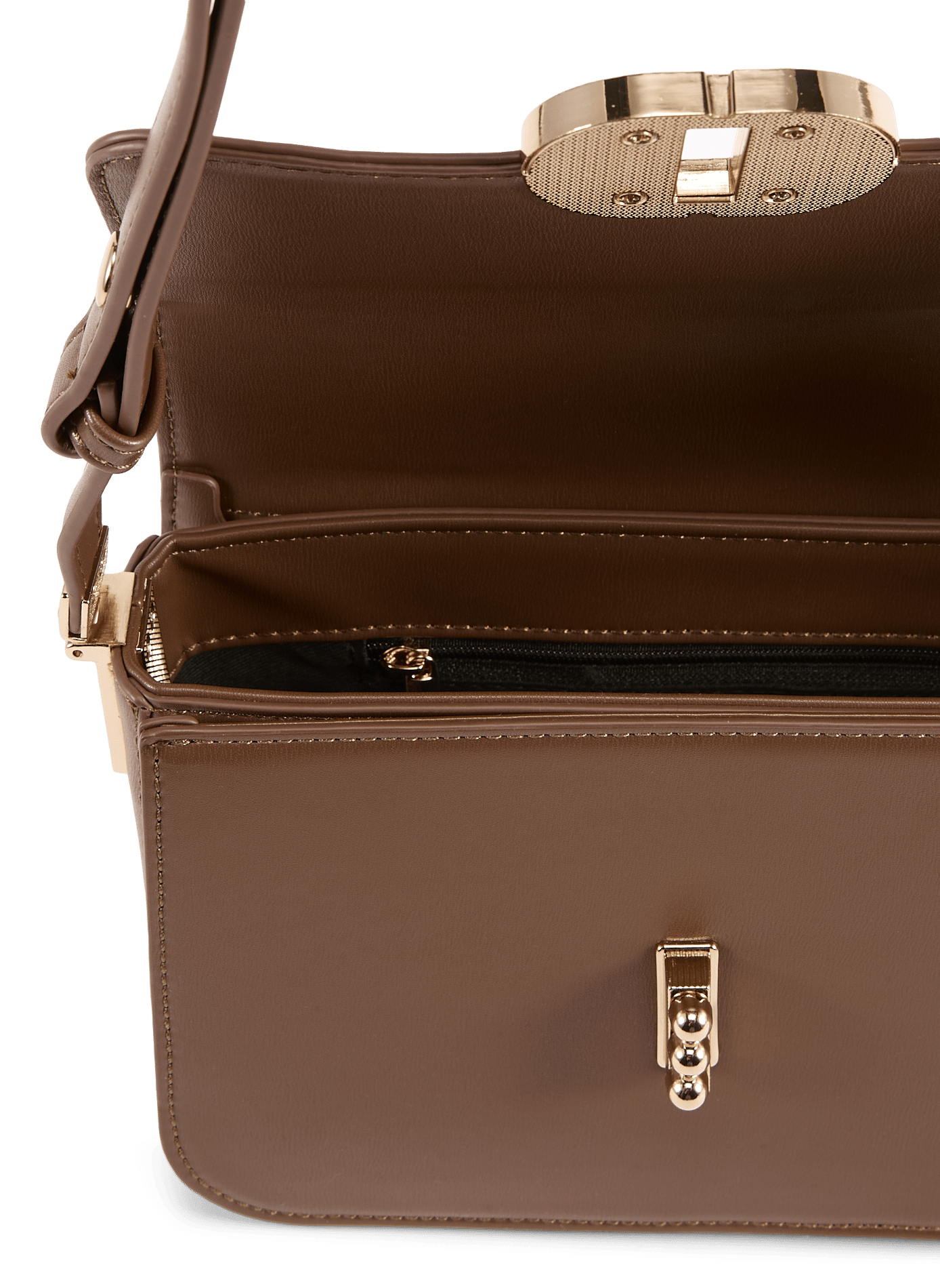 Shoulder handbag AU PRINTEMPS PARIS Brown