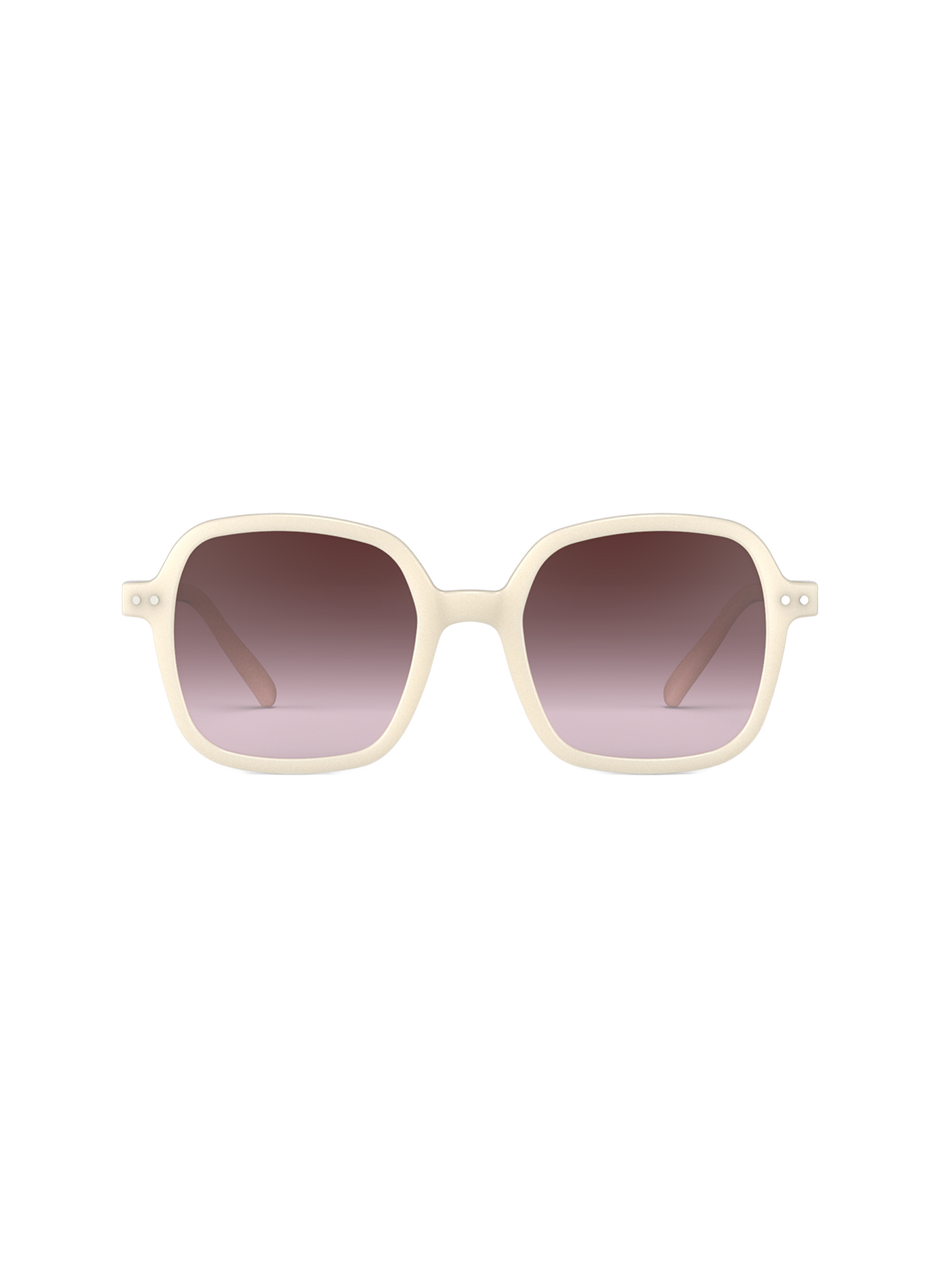 Sunglasses with smoked lenses IZIPIZI White