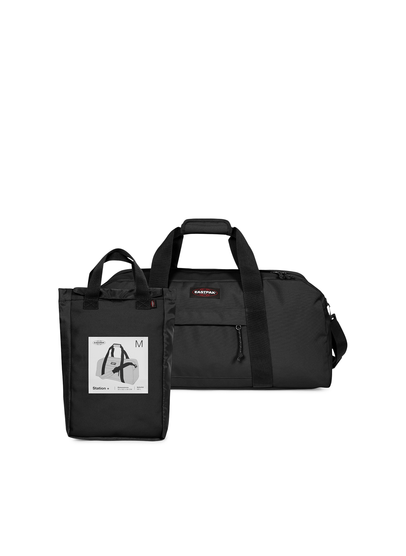 Station sports bag + multiple pockets EASTPAK Black