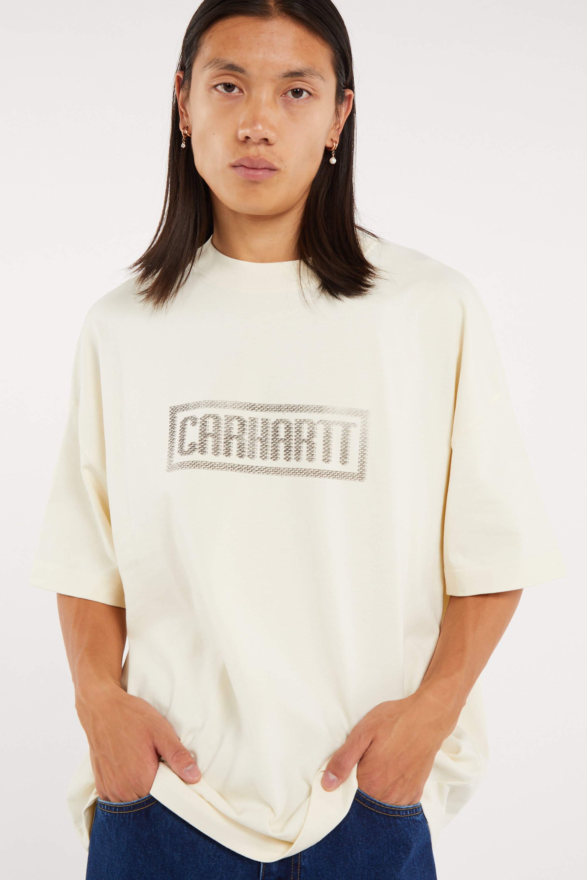 T-shirt bricky man CARHARTT WIP Blanc