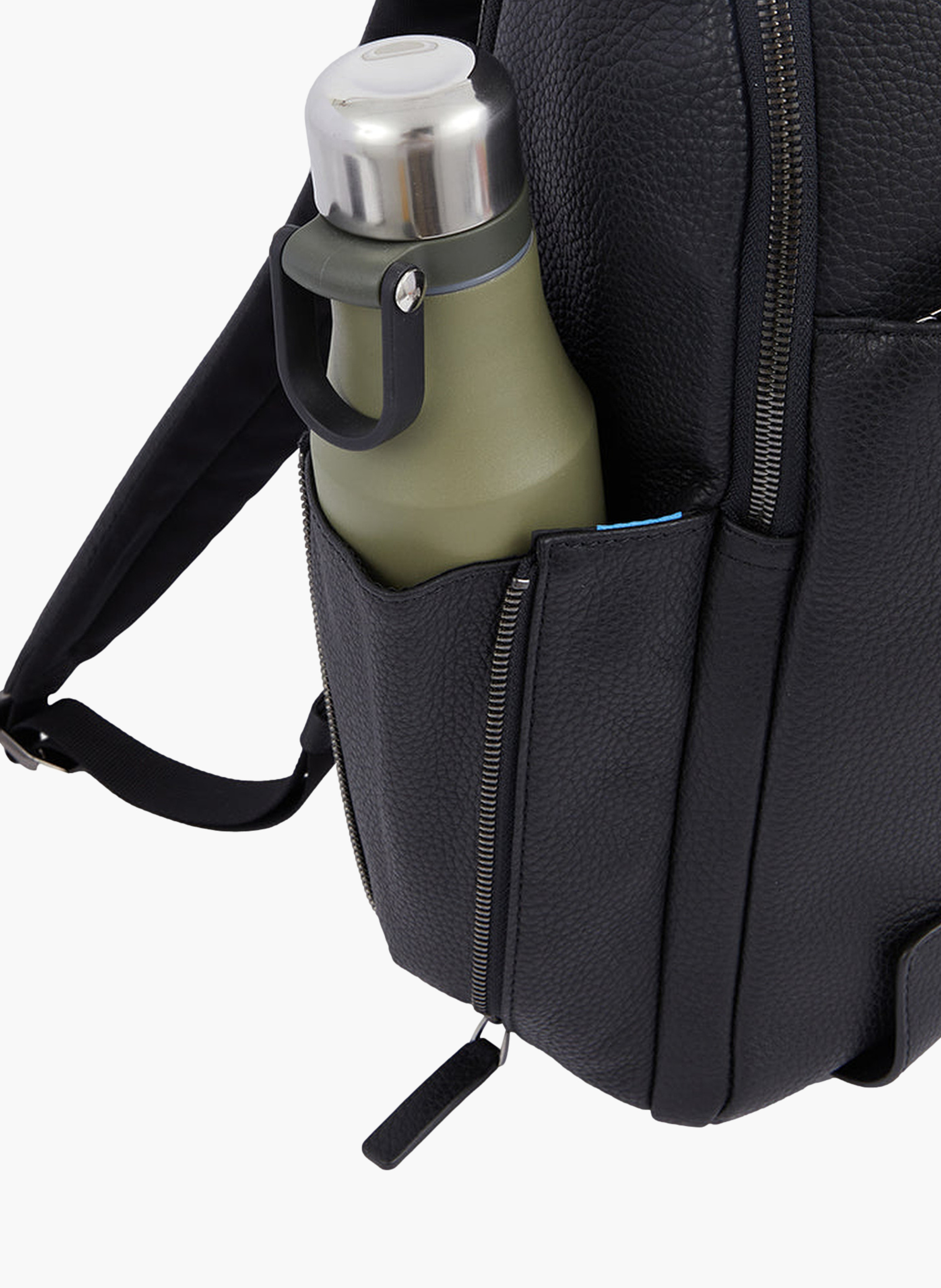 Sac à dos fin pour ordinateur 15,6" | Noir PIQUADRO Homme