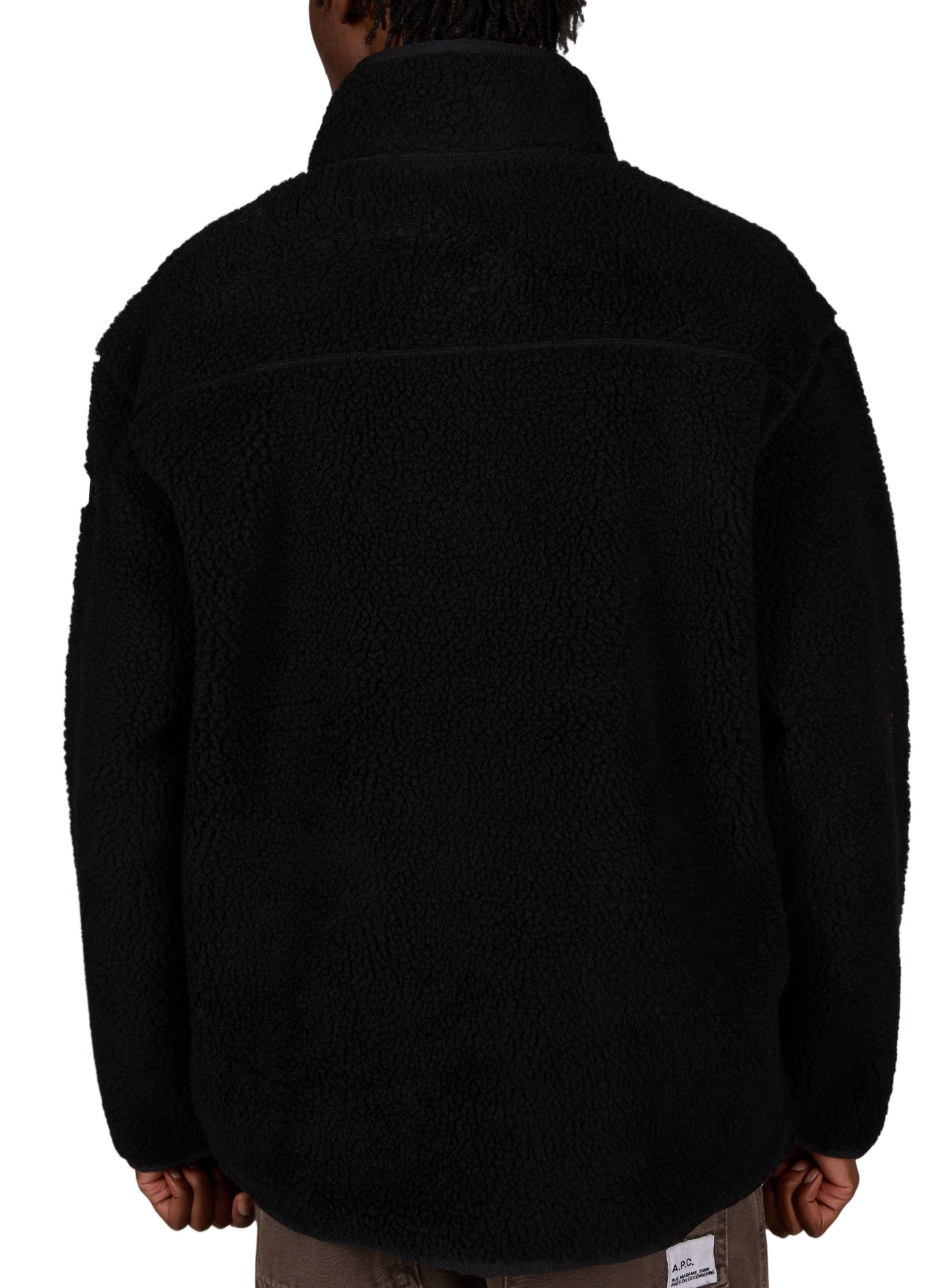 Oversized high-neck jacket AIGLE Black