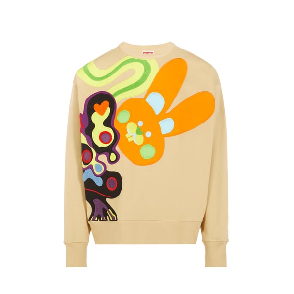 Sweatshirt oversize en coton