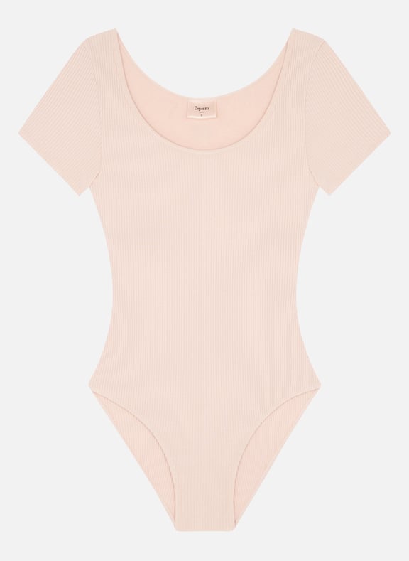 Justaucorps col rond Rose by REPETTO REPETTO Justaucorps col rond Rose