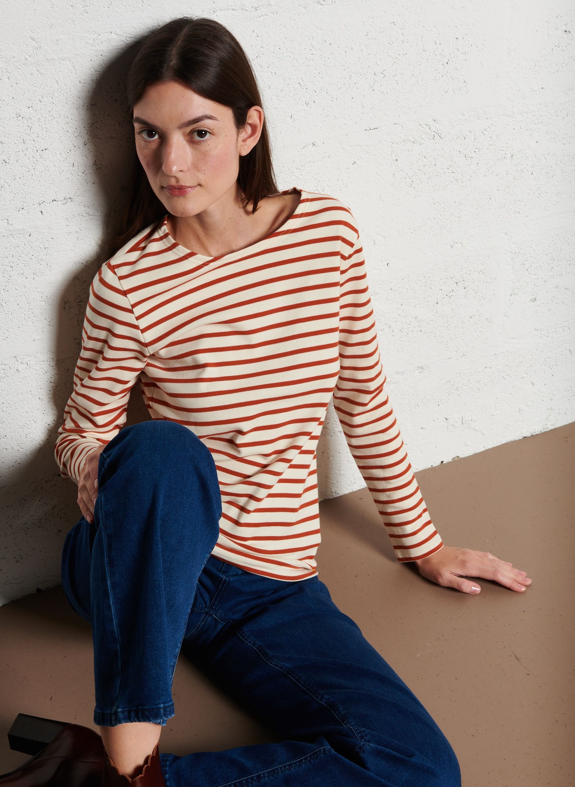 Tee-shirt Vintage Armor Lux Pour Homme – 100% Coton – Bleu – Taille 1 – Neuf Avec étiquettes