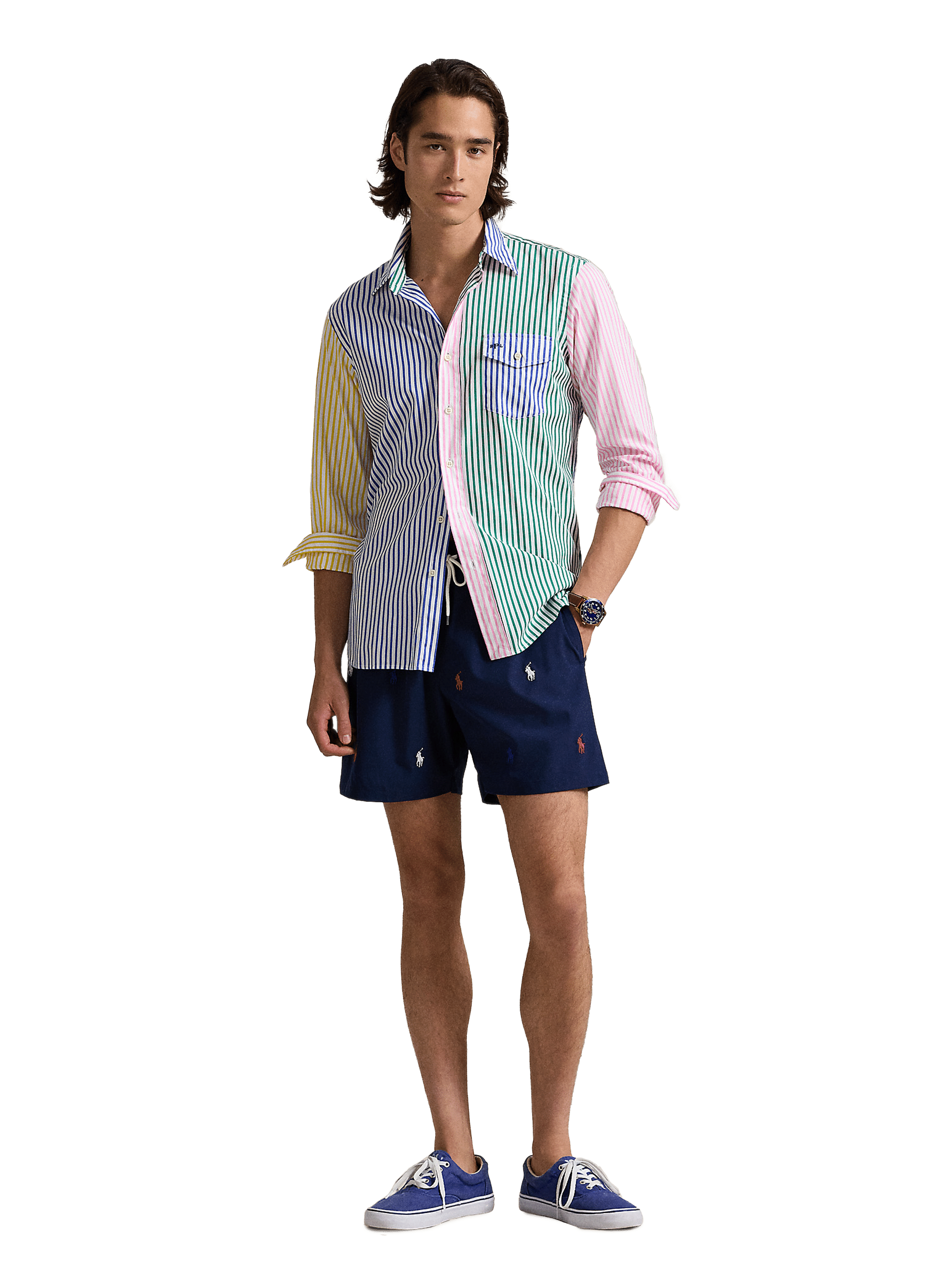 Short de bain logotypée POLO RALPH LAUREN Bleu