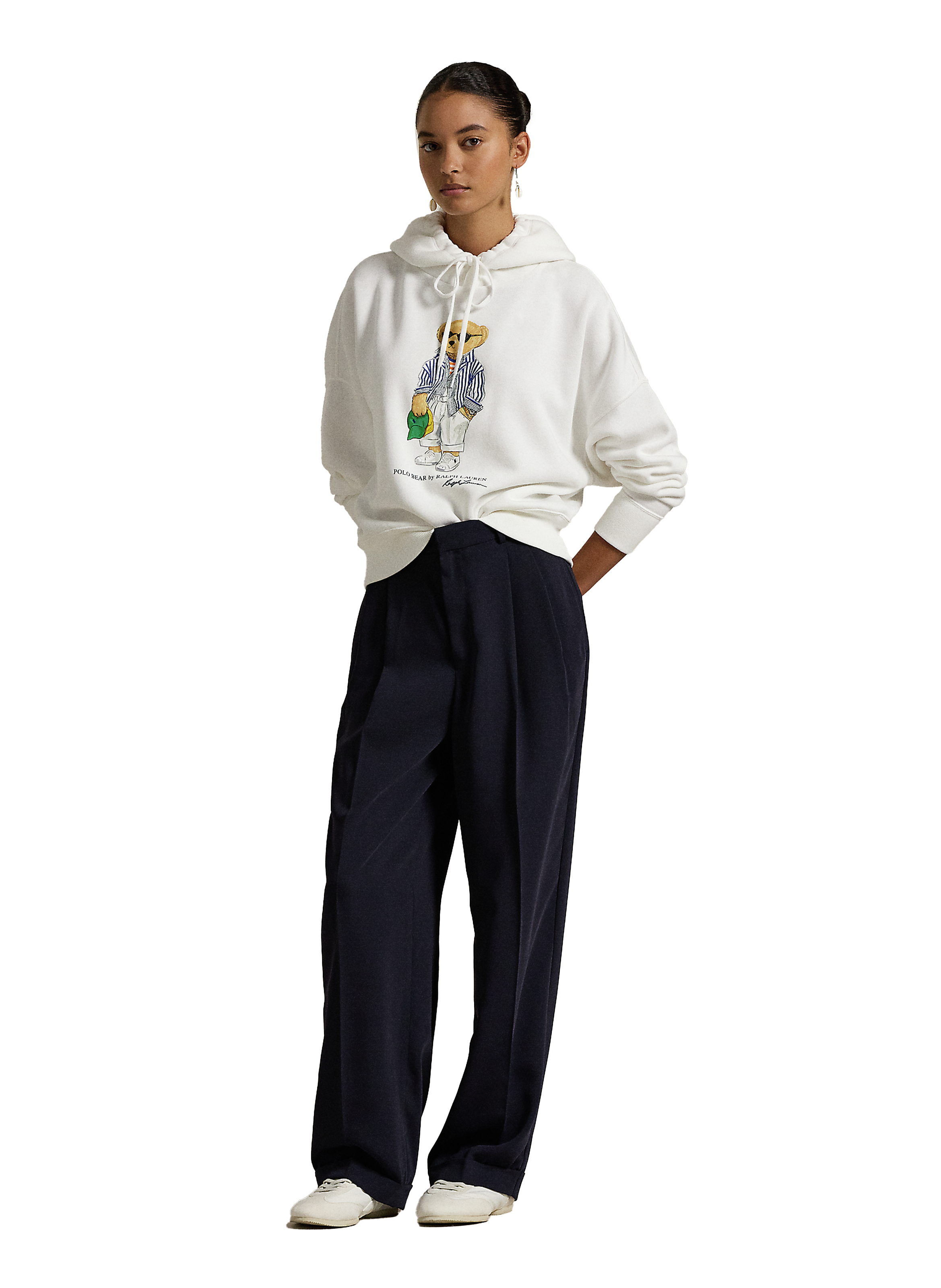 Logo hoodie POLO RALPH LAUREN White