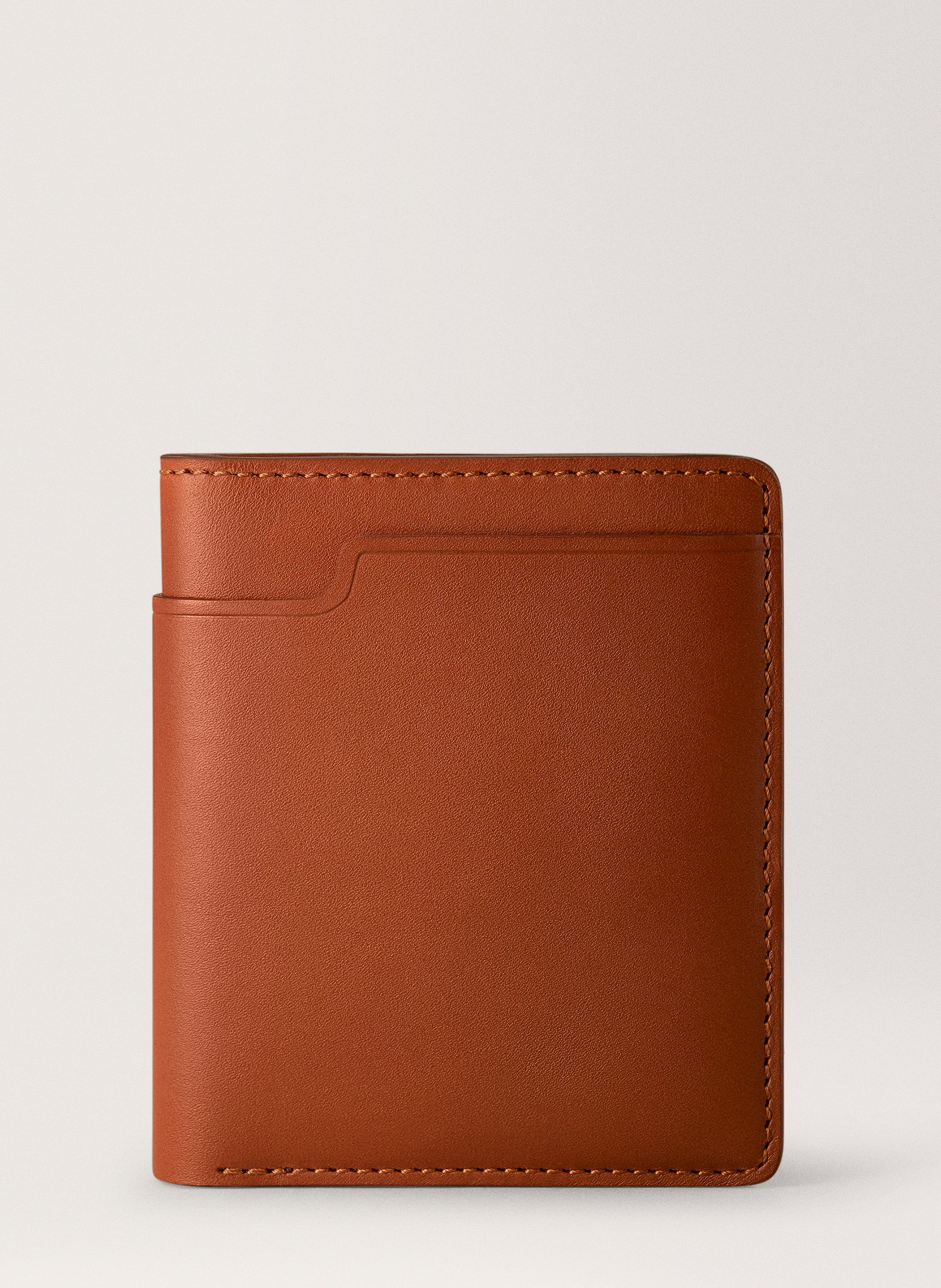 Portefeuille 'walden' en cuir vachetta  Cognac