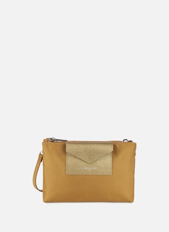 Double pochette - smart kba Doré by LANCASTER LANCASTER Double pochette - smart kba Doré