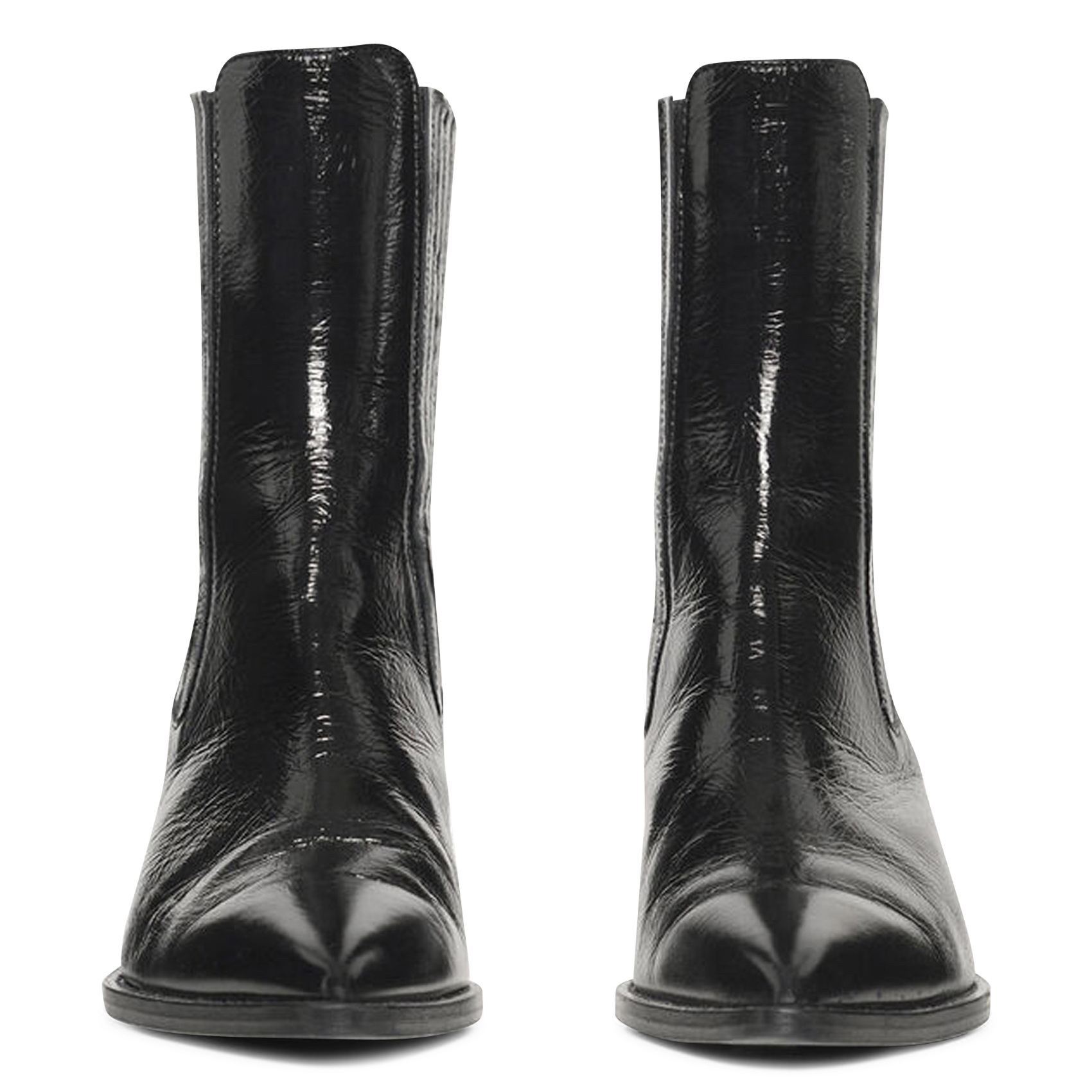 Bottines en cuir mazolafitlw IRO Noir