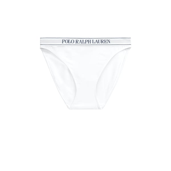 Culotte à logo en coton mélangé Culotte à logo en coton mélangé