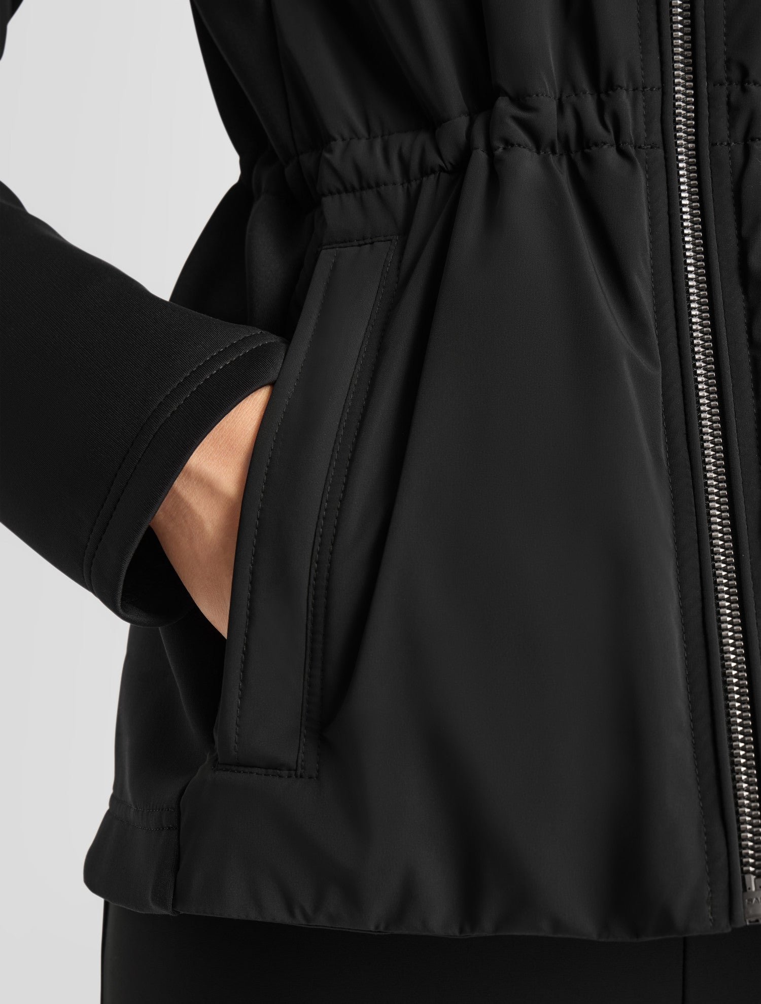 Veste laaïs col montant FUSALP Noir