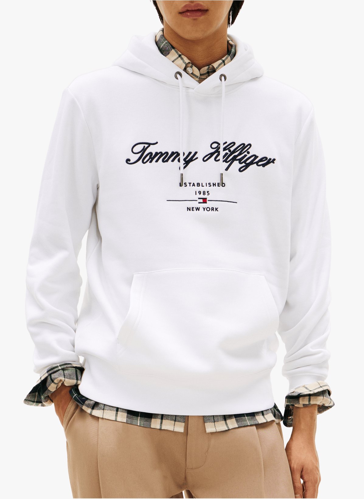 Sweat à capuche brodé