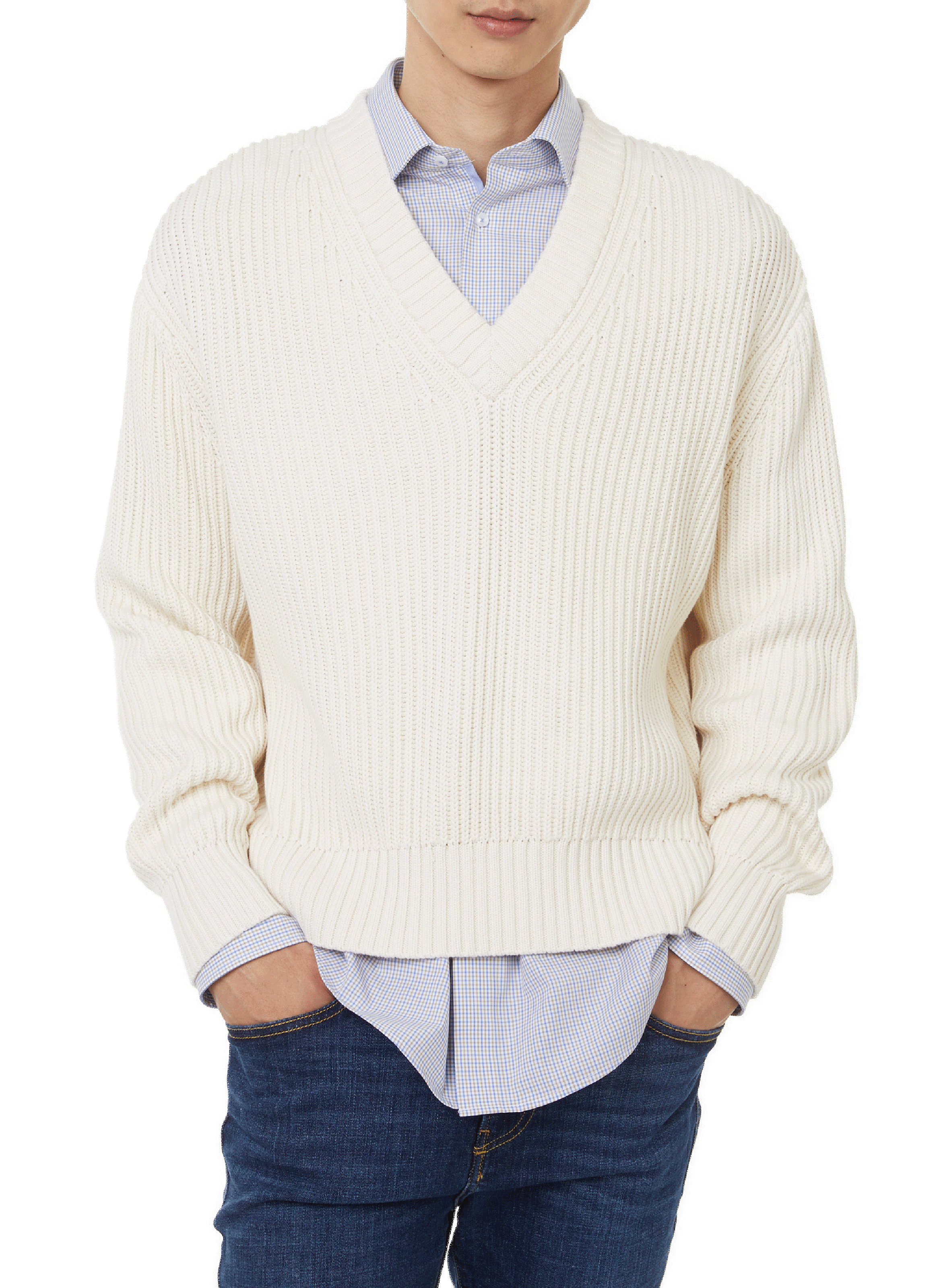 SAISON 1865 Pull en maille  Beige