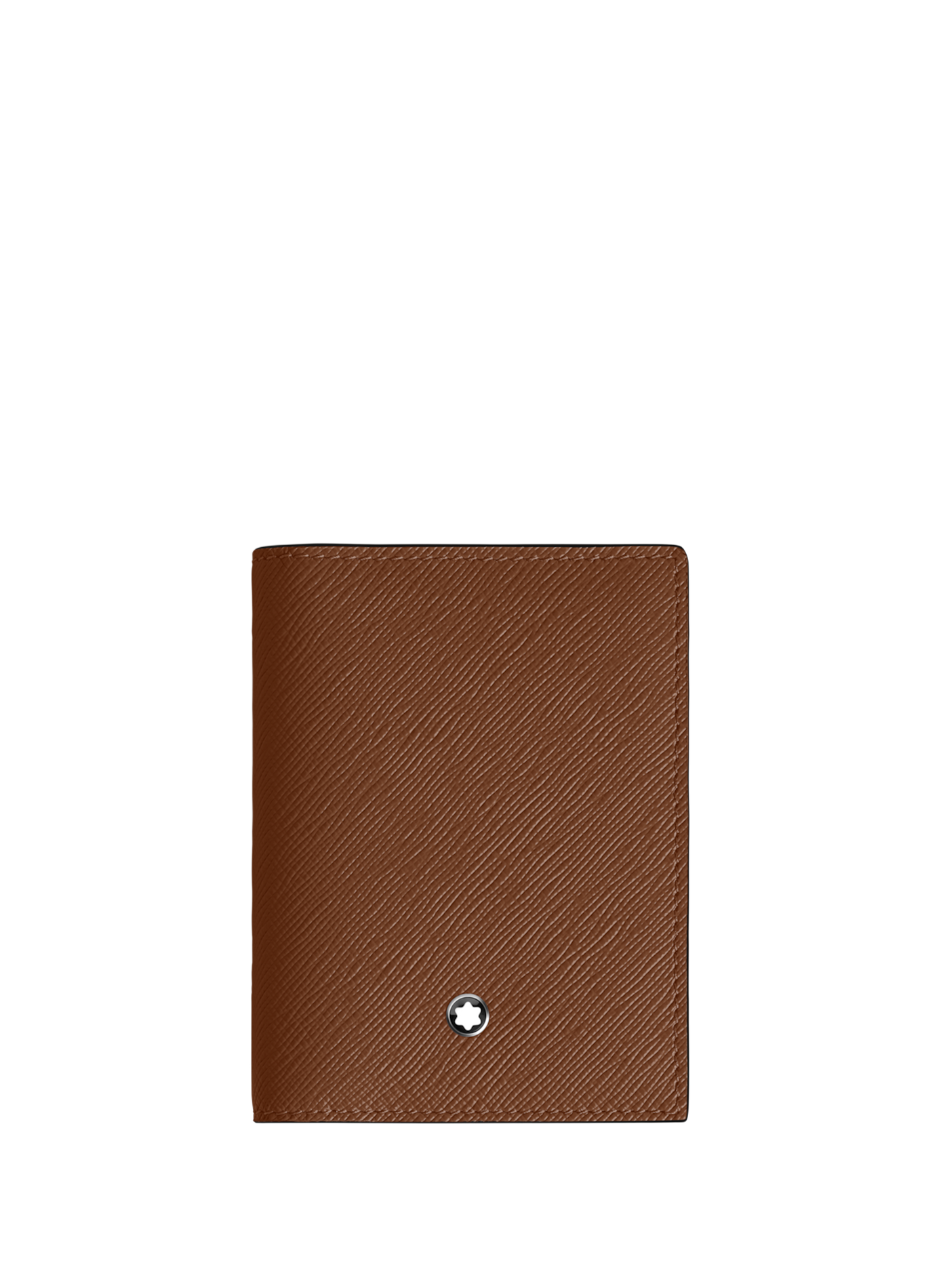 Textured leather wallet MONTBLANC Brown