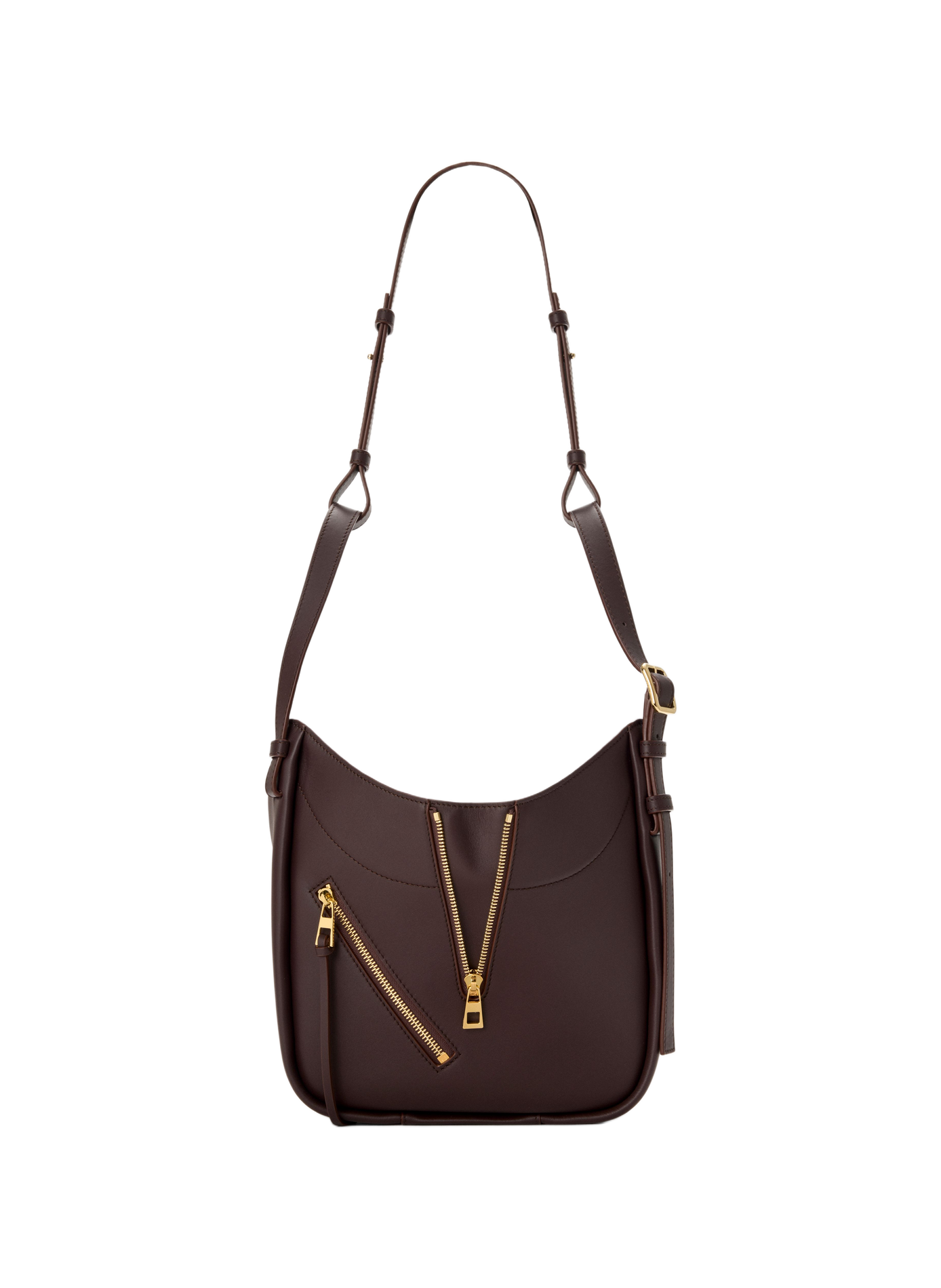 <p>Classic Calf Leather Hammock Flip Bag</p> LOEWE Brown