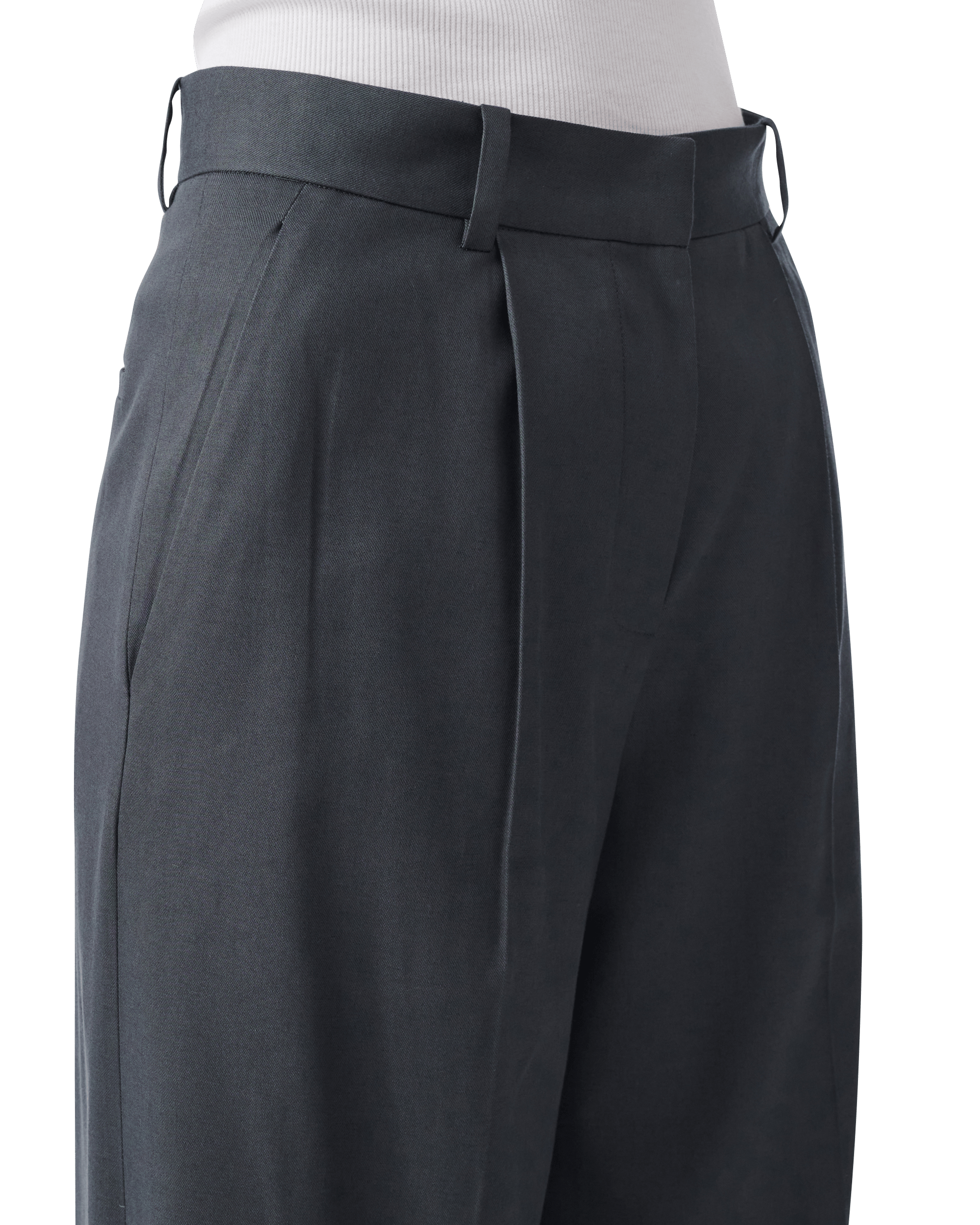 Pantalon large souly IRO Gris