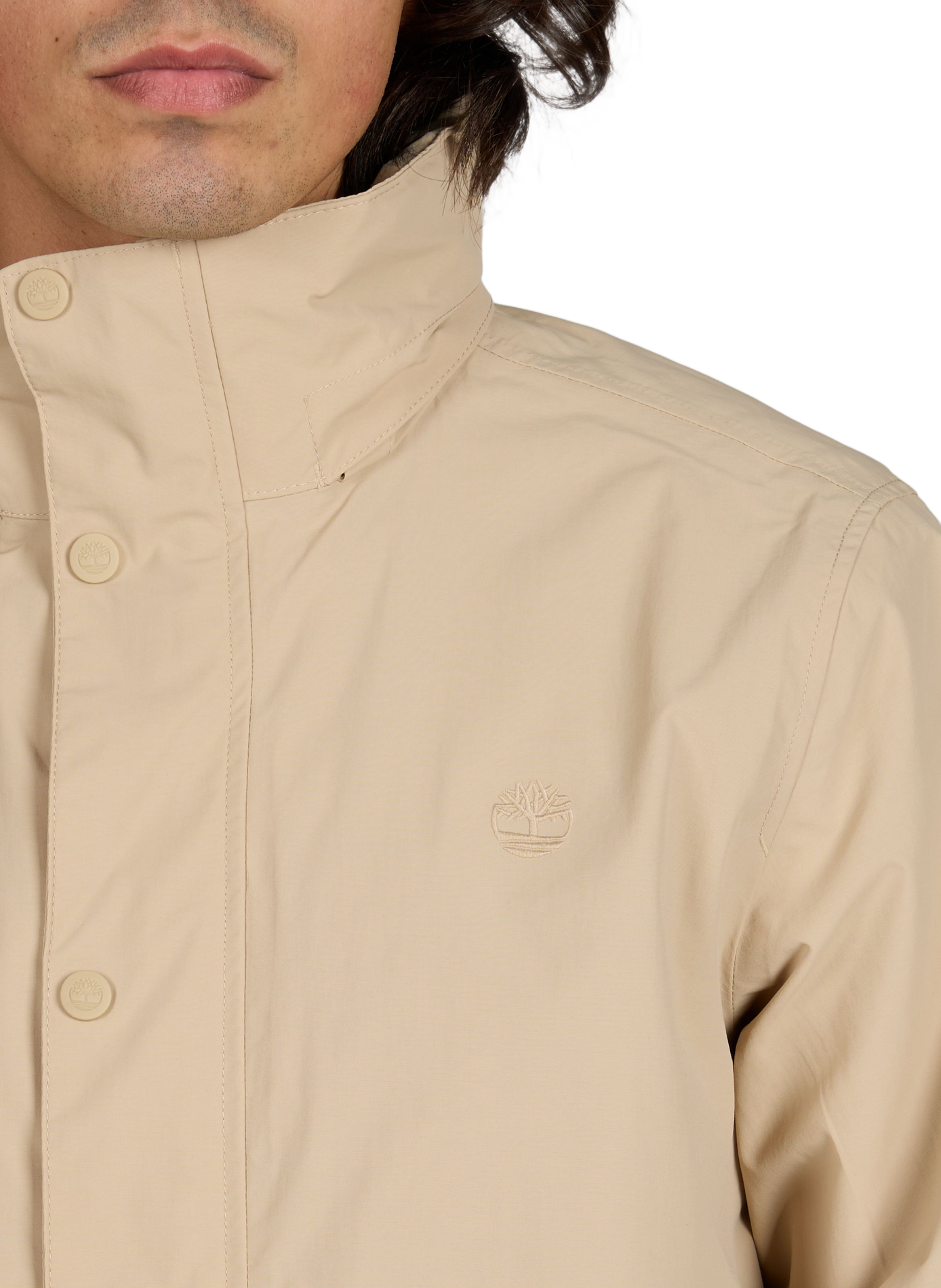 Blouson droit à col montant TIMBERLAND Beige