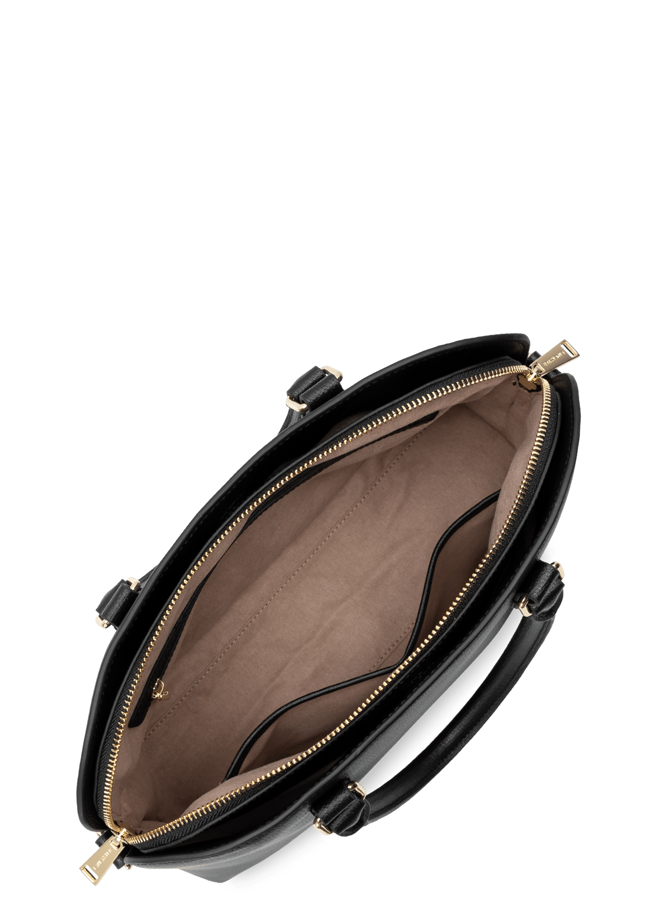Sac demi lune - sierra jia LANCASTER Noir