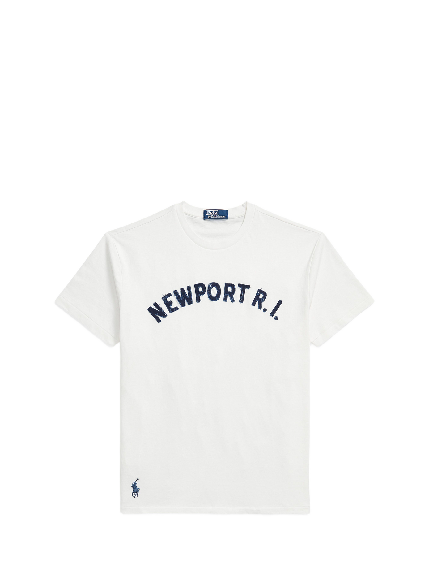 T-shirt manches courtes imprimé en coton POLO RALPH LAUREN Blanc