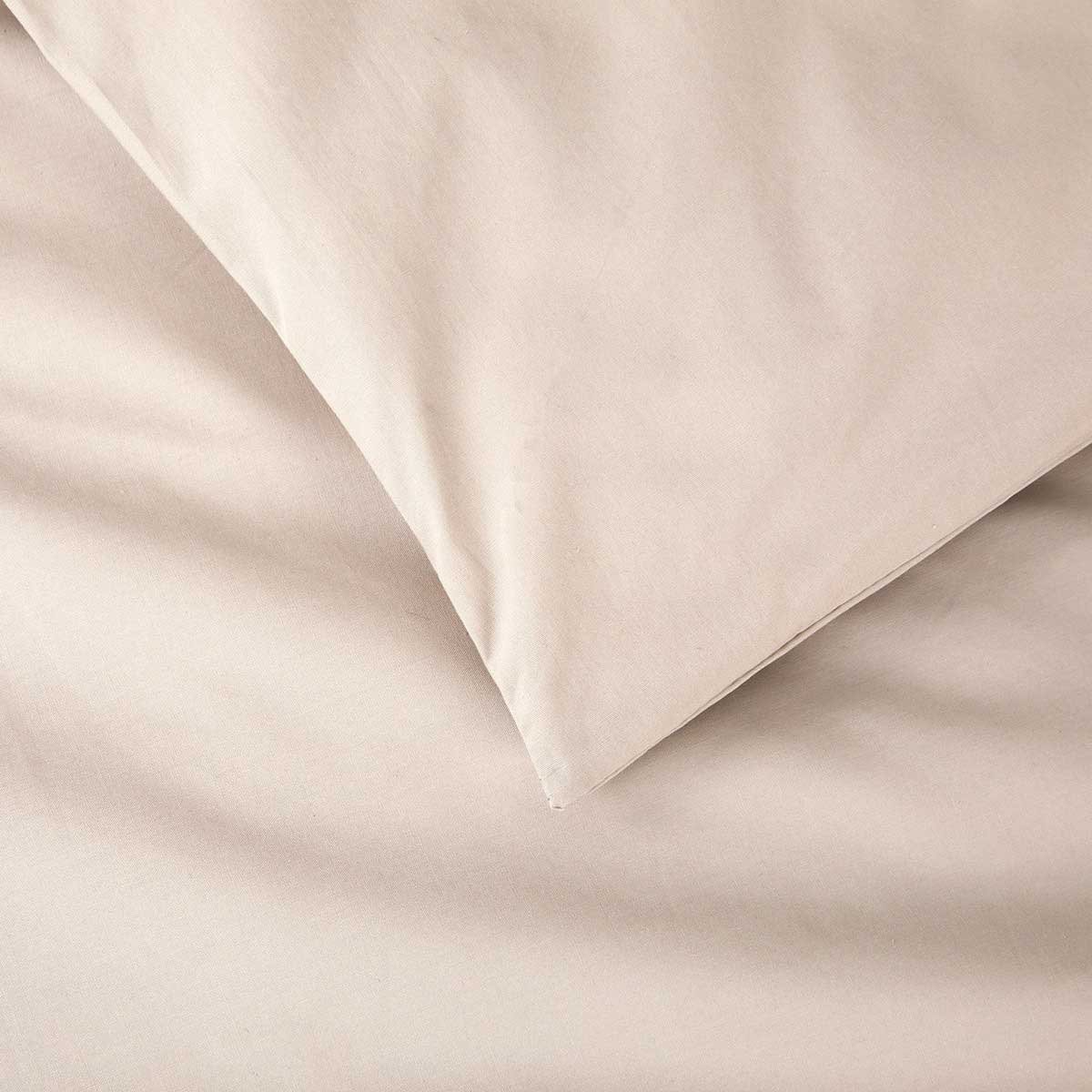 Housse de couette en percale de coton, alcove DESFORGES Gris