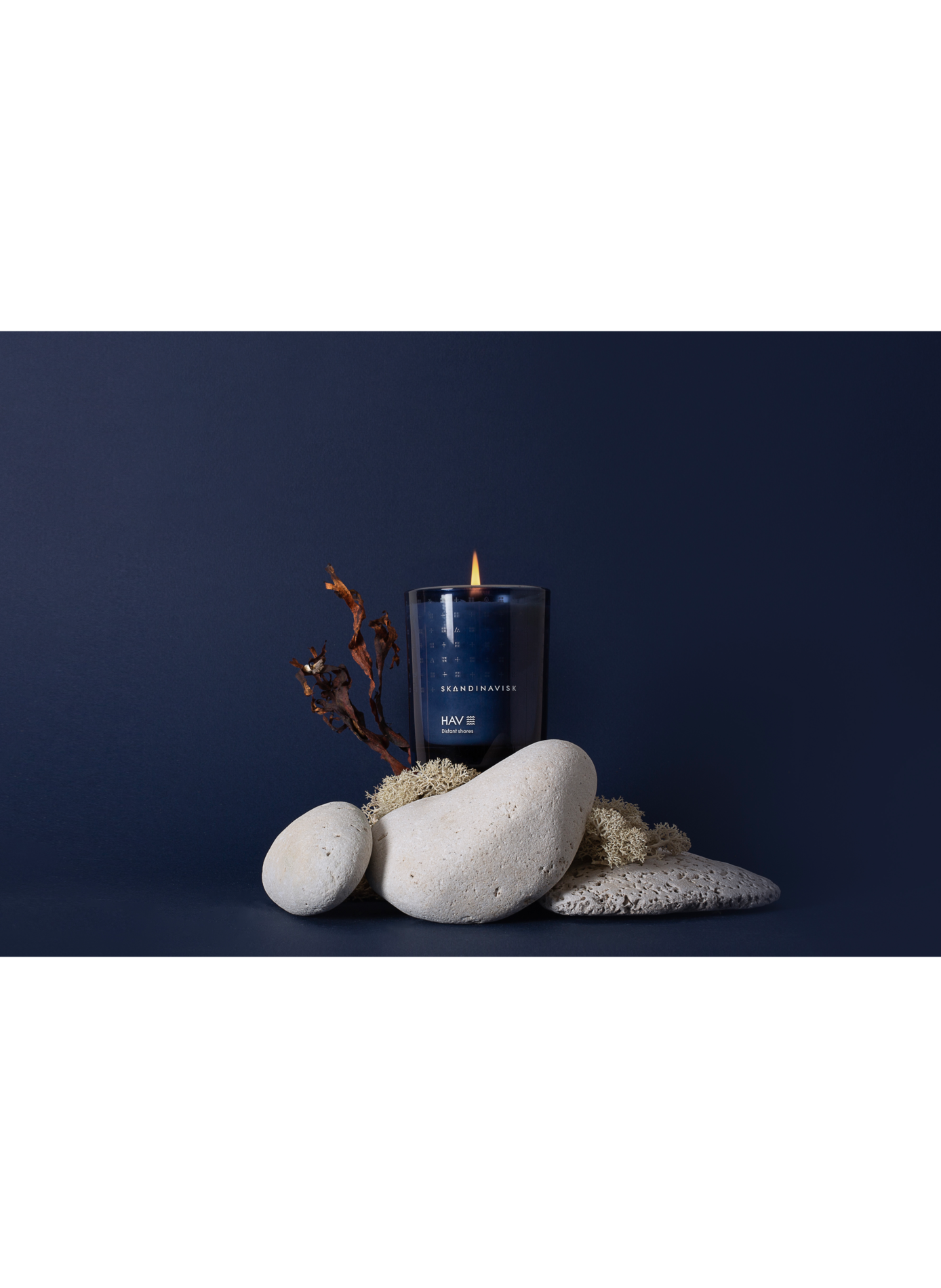 Bougie parfumée Hav 200g SKANDINAVISK Bleu