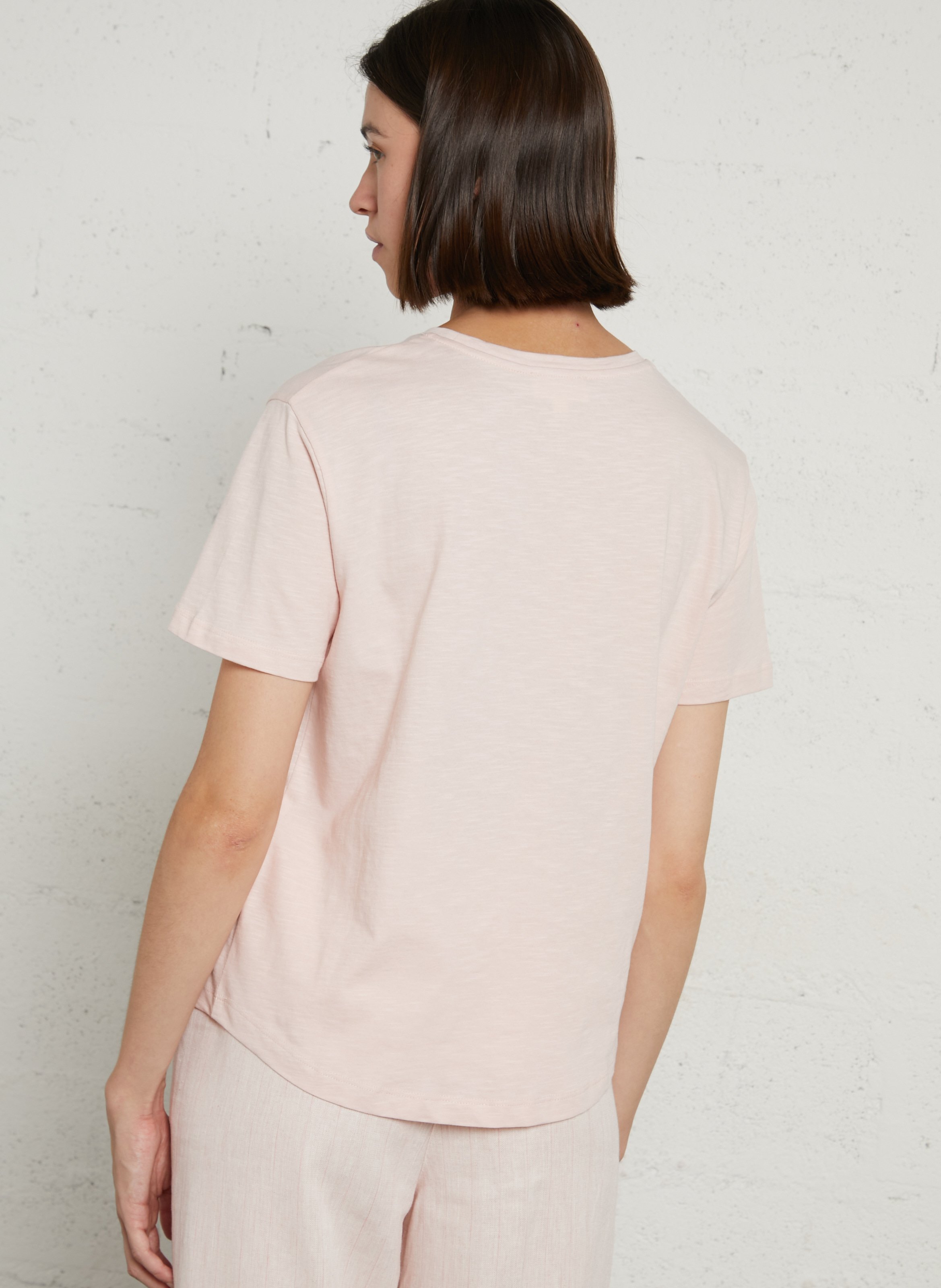 Tee-shirt oversize en coton tony MAISON 123 Rose
